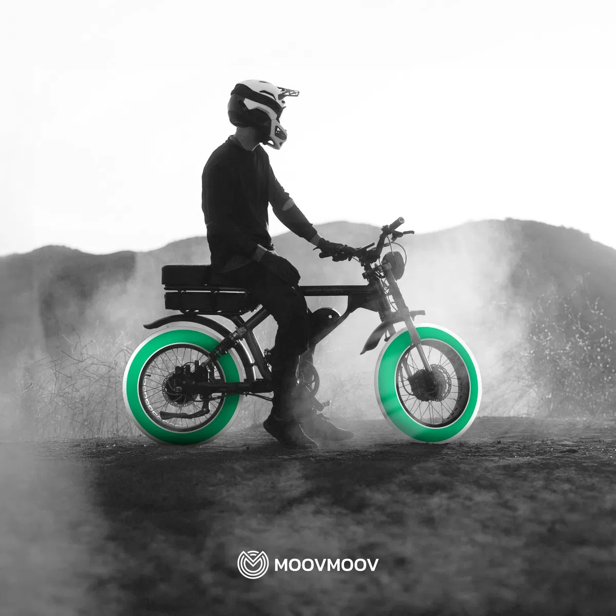 MOOVMOOV Dętka 20x4 z prawym zaworem Schradera (x2) - kompatybilna z Fat Bike/MTB/rowery elektryczne, bardzo wytrzymała guma butylowa, do opon 20 cali - 100-406