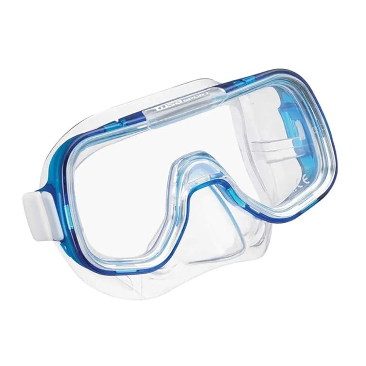 TUSA Sport Youth Mini-Kleio Maska i Dry Snorkel Combo, przezroczysty niebieski