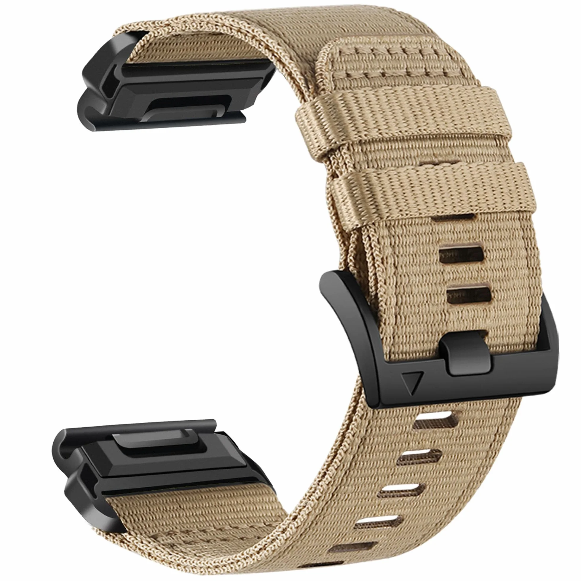 YOOSIDE Nylonowa bransoletka do zegarka Garmin Fenix 8 47 mm / epix Pro 47 mm / Fenix 7/6/5, ulepszona Quick Fit 22 mm Weave nylonowy pasek sportowy na nadgarstek do Instinct 3 45 mm, Forerunner 955