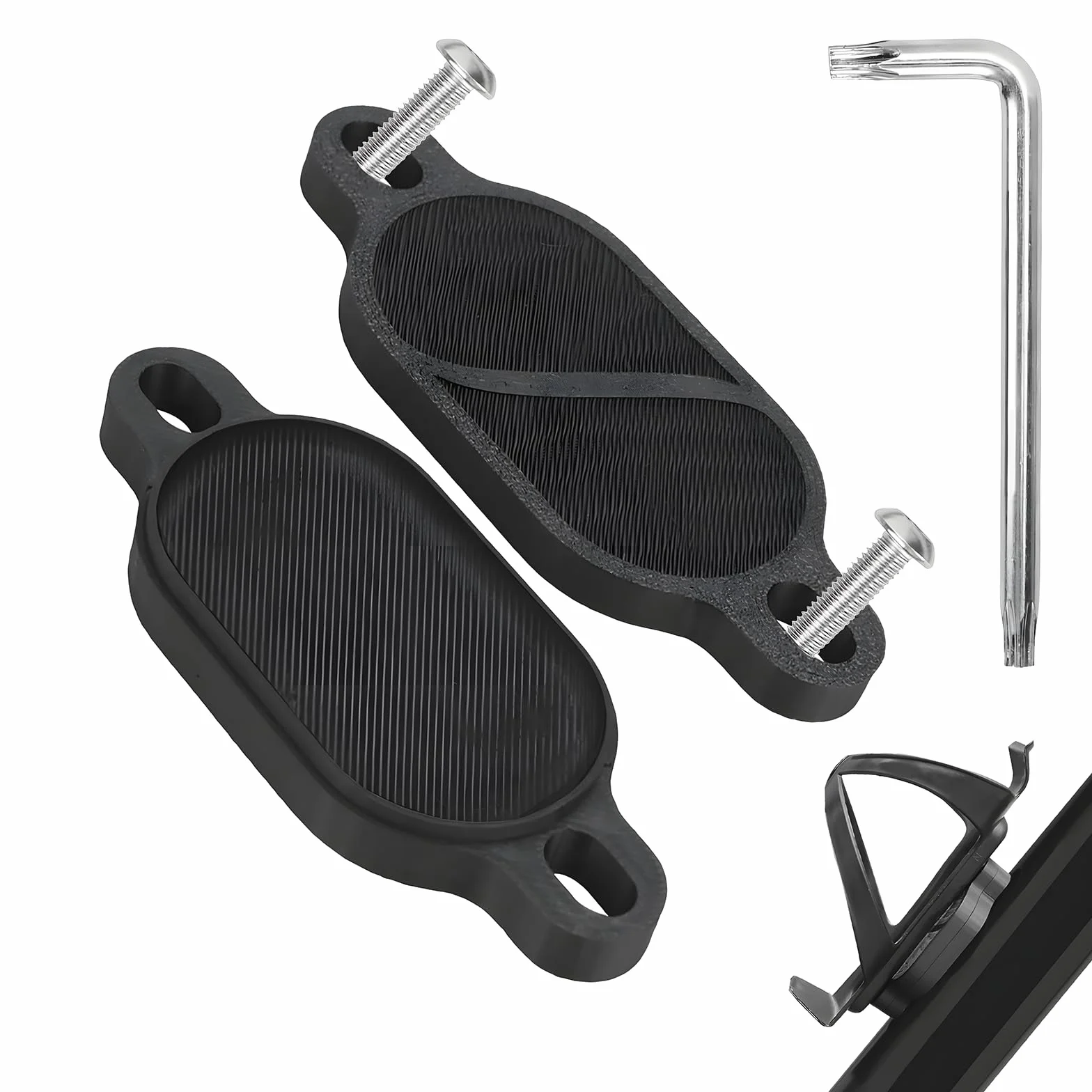 uchwyt rowerowy do smart tag 2, etui do ukrytego Airtag pod uchwytem na bidon, z 2 sviszczalkami
