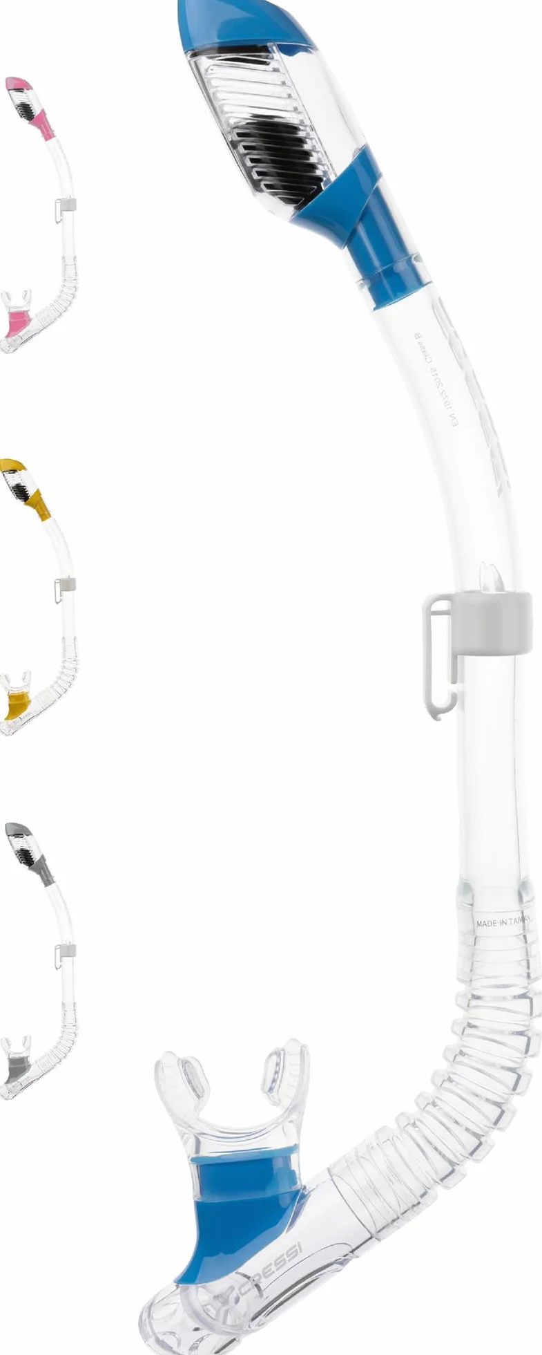 Cressi Minidry Snorkel - Unisex Youth Snorkel Tube dla dzieci i nastolatków