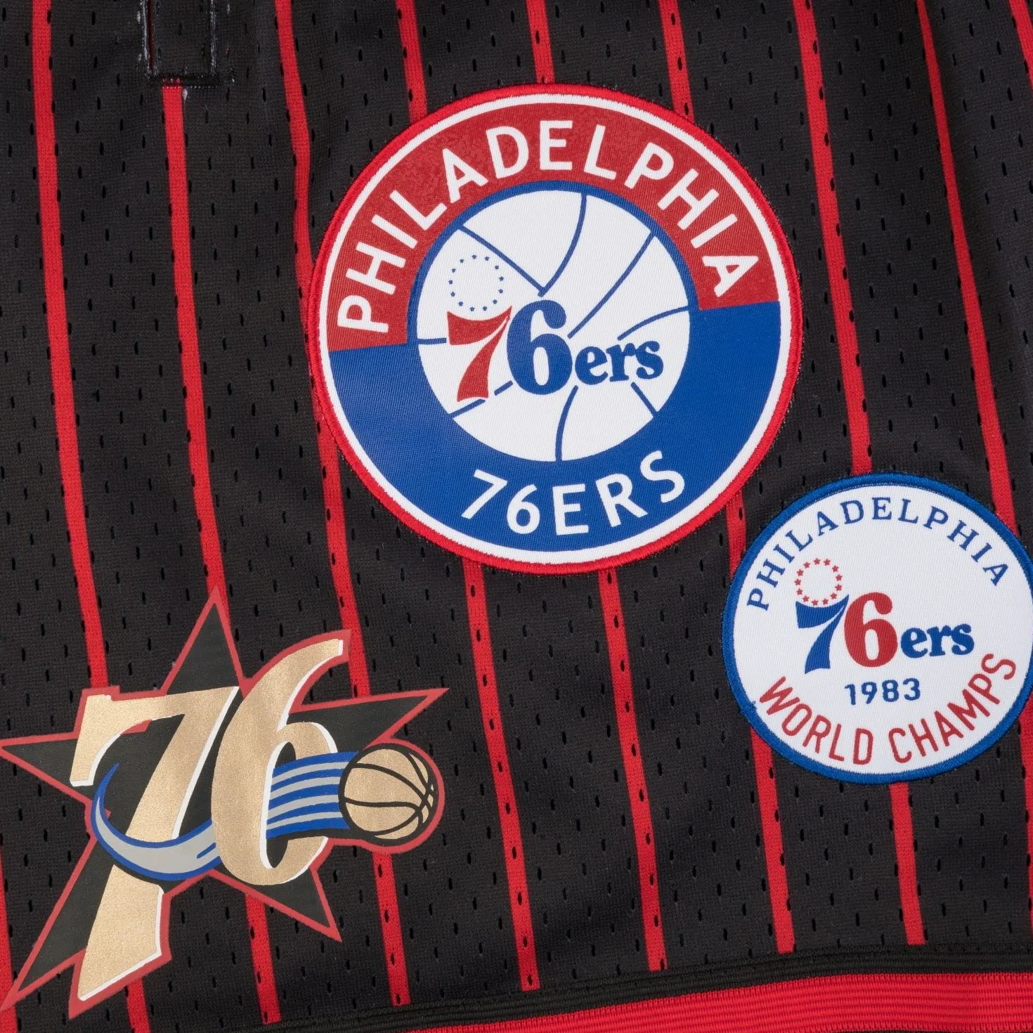 Mitchell & Ness M&N Philadelphia 76ers Collection szorty do koszykówki