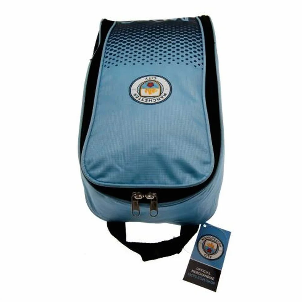 Man City Fade torba na buty NIEBIESKI