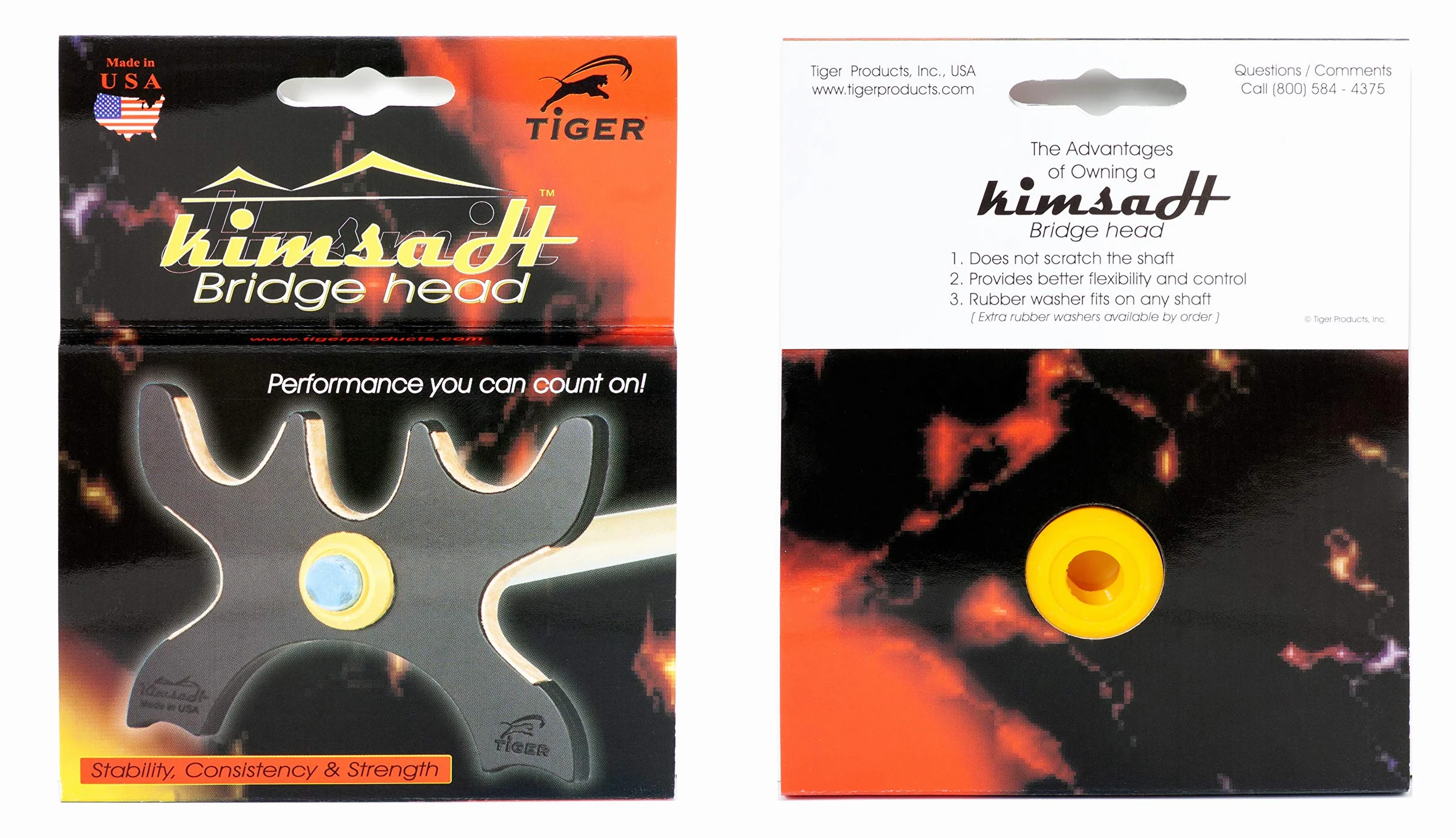 TIGER Kimsah Pool Cue Bridge Head