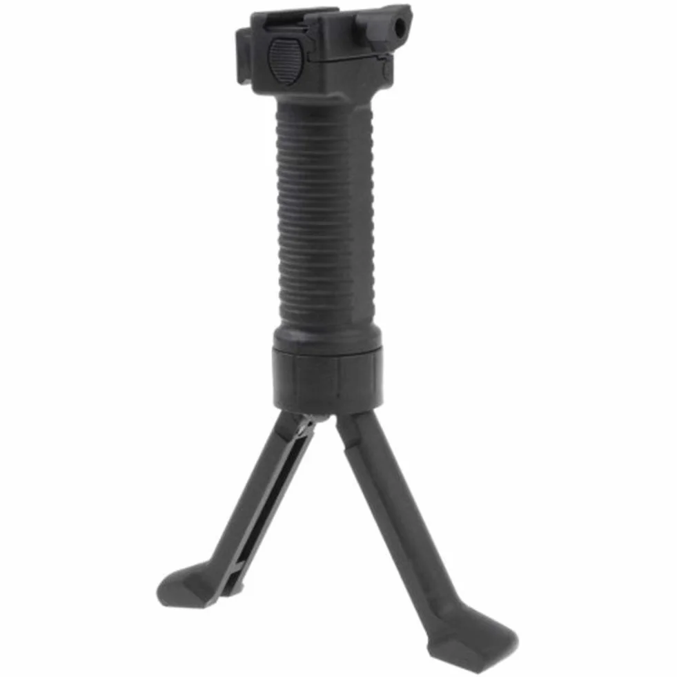 Wojskowy Taktyczny Fore Grip Bipod Picatinny Weaver Rail Rifle Foregrip dla Paintball Shooting