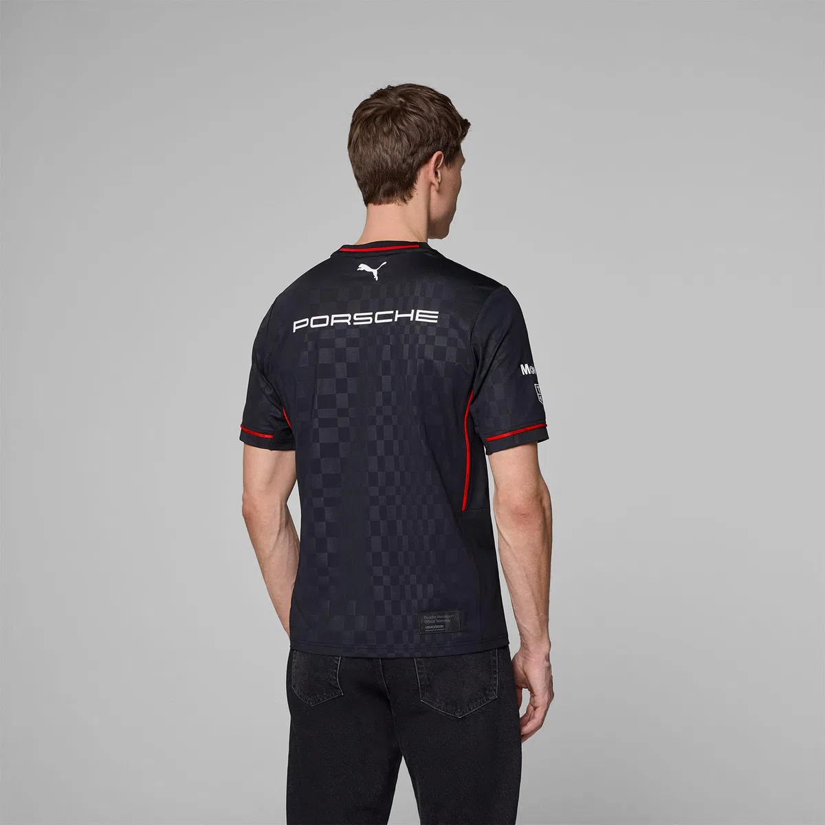 PUMA Porsche Motorsport męska koszulka drużynowa - czarna