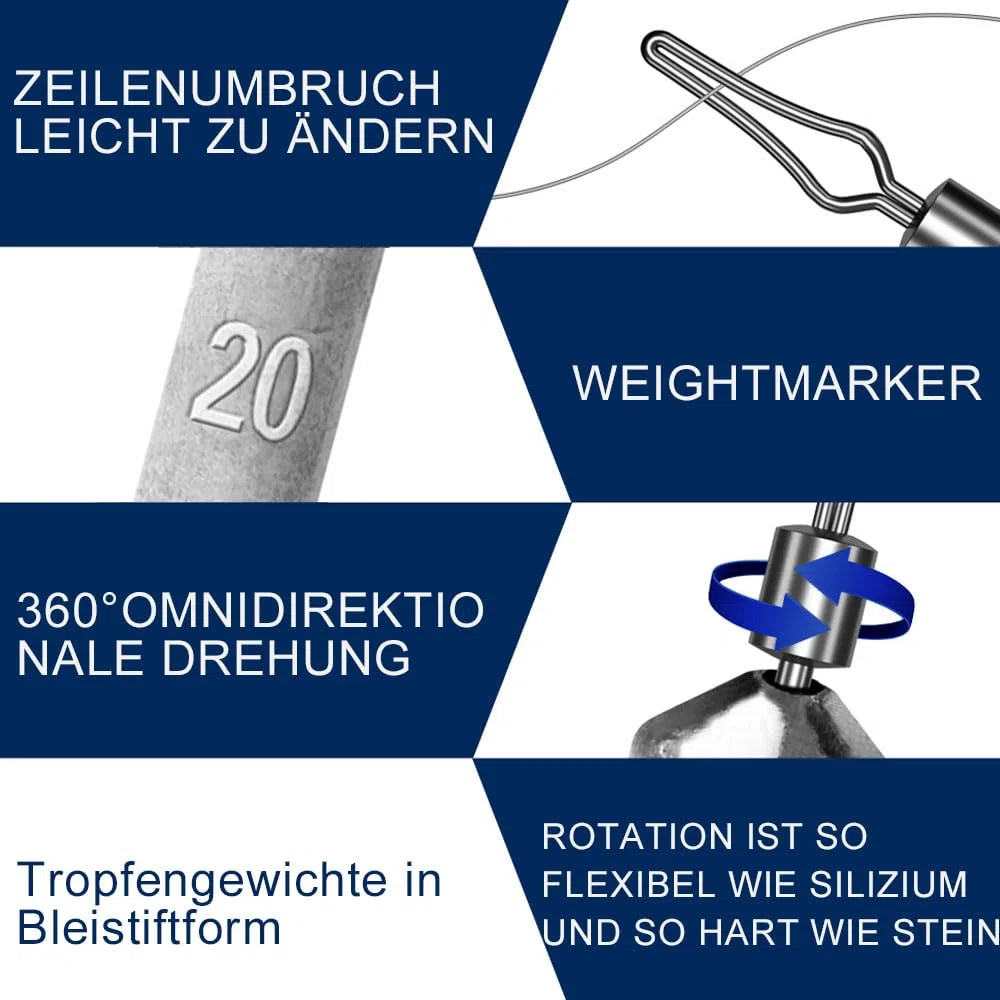 30 sztuk ciężarków wędkarskich zestaw akcesoriów wędkarskich do wędkowania Drop-Shot Drop Shot