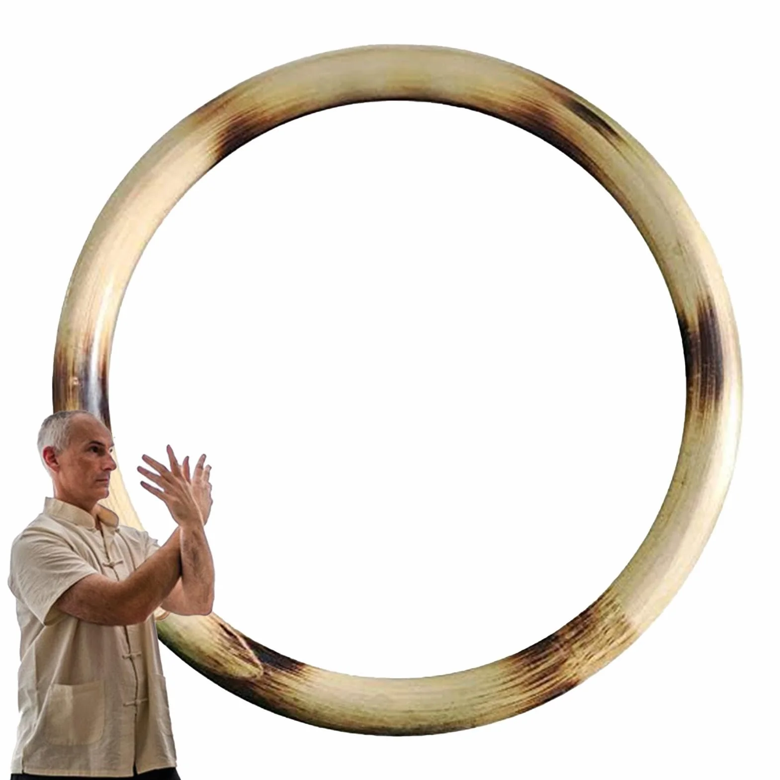 Pierścień treningowy Rattan, Wing Chun dla pisarza, przenośny kompaktowy sprzęt do ćwiczeń i sprzęt treningowy Kung Fu dla kobiet i mężczyzn