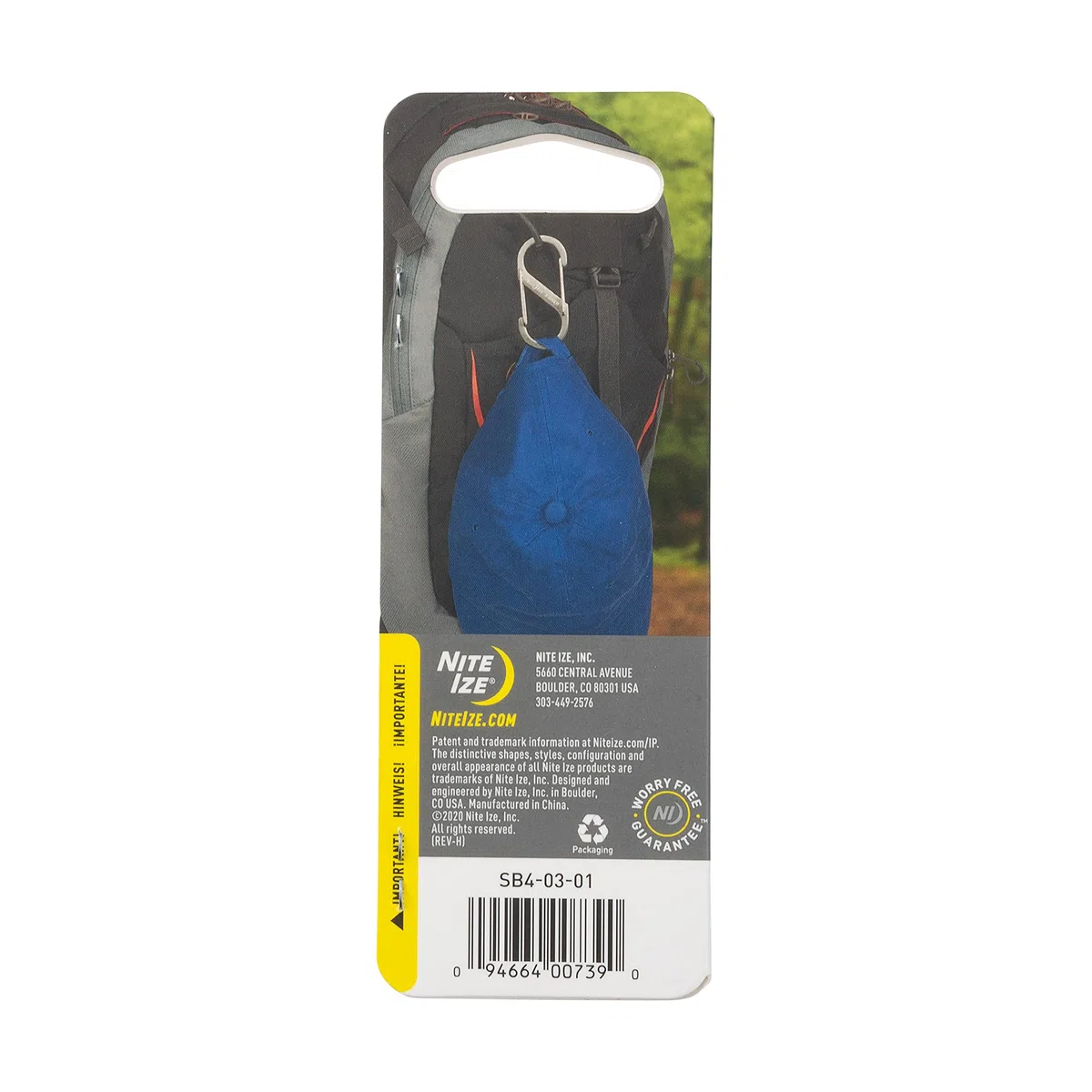 Nite Ize S-Biner Size 4 Trwały karabińczyk
