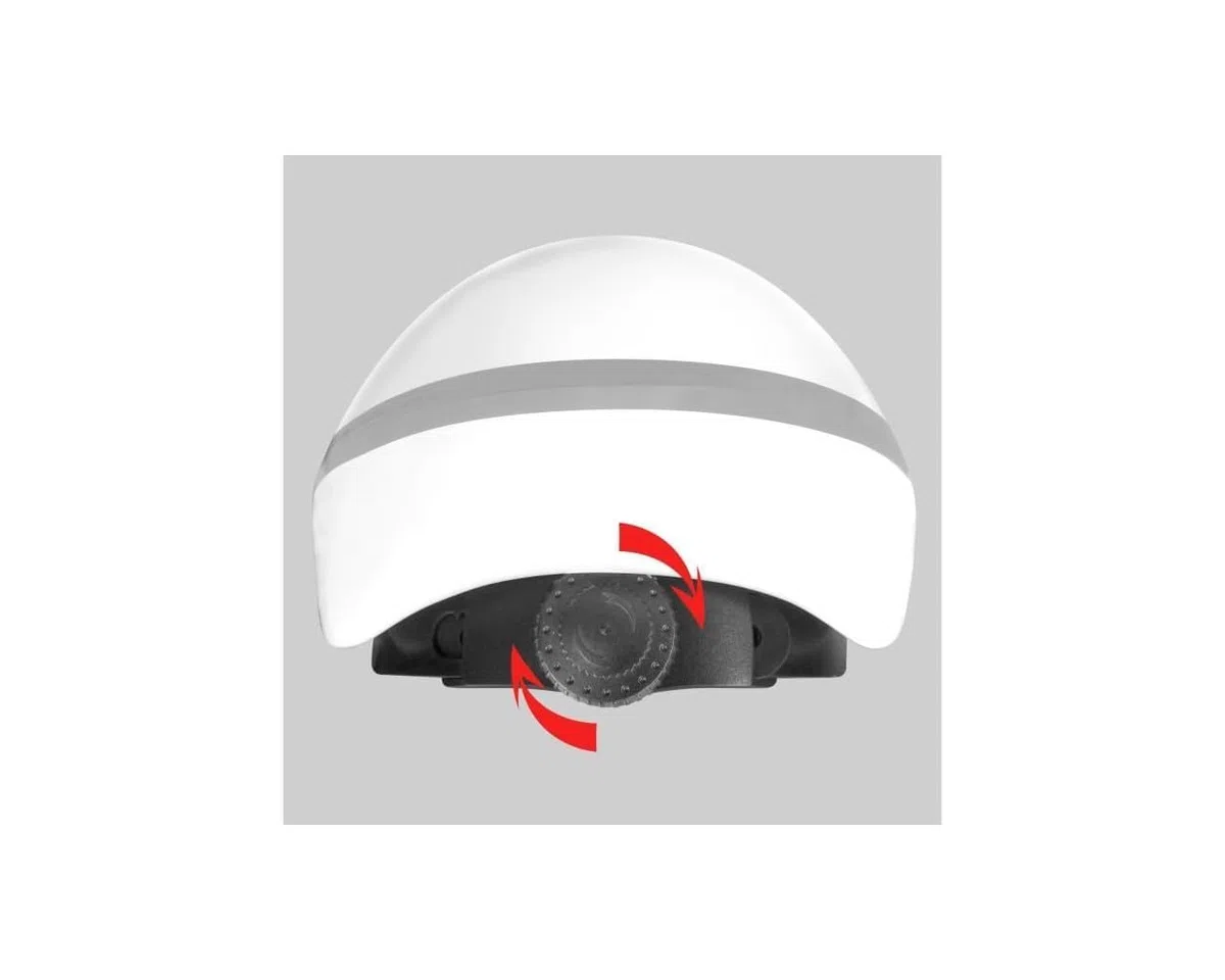 Kask CYKL KRÓLOWA ŚNIEGU 2 - S. Regulowany obwód głowy z systemem kółka głównego zapewnia wsparcie i komfort. 50/56 cm. Regulowane paski podbródkowe.