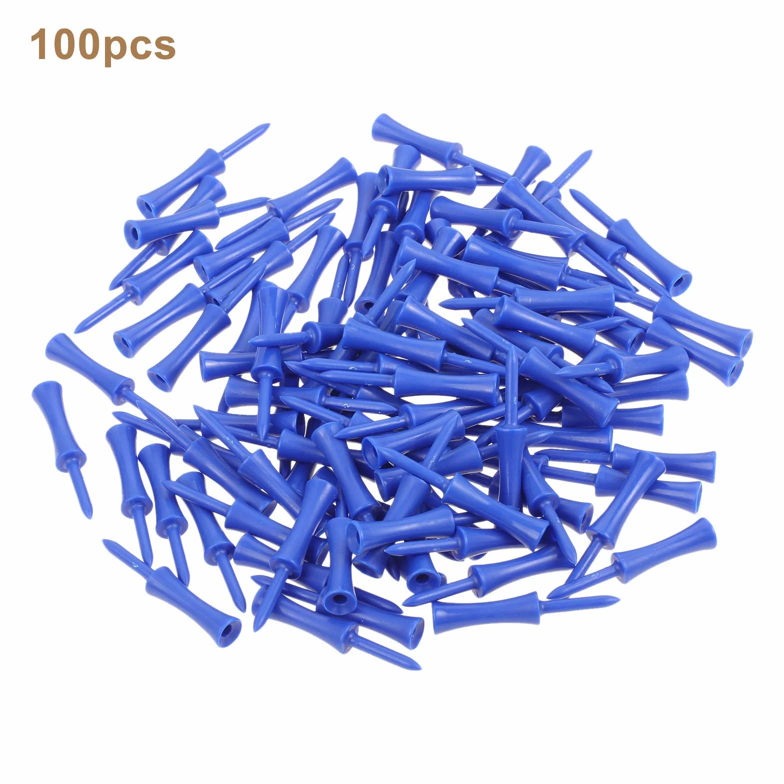 MUXSAM 100 szt. 68 mm plastikowe koszulki golfowe stopniowany zamek Tee regulacja wysokości