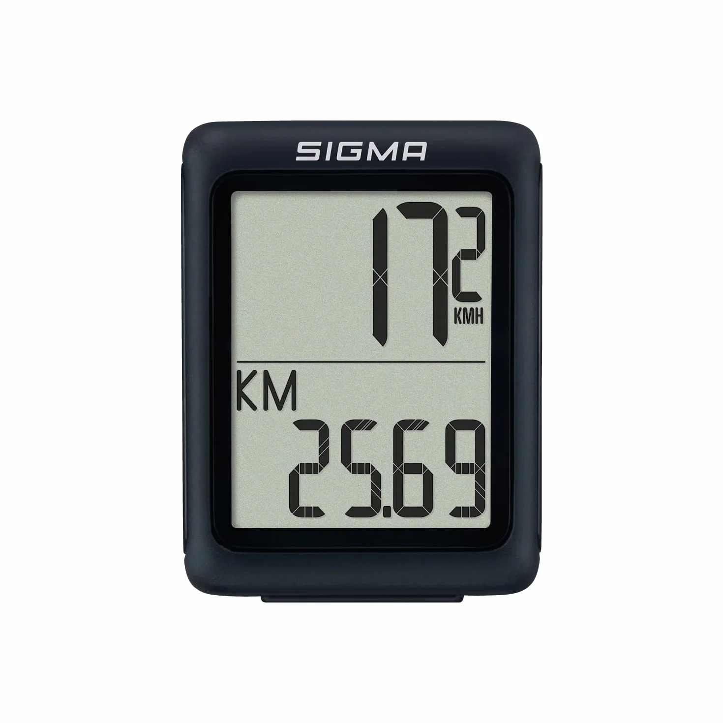 SIGMA BC 5.0 WL | Komputer rowerowy bezprzewodowy z 5 funkcjami | Komputer rowerowy dla początkujących | Łatwy w użyciu z dużymi przyciskami i wyraźną prezentacją