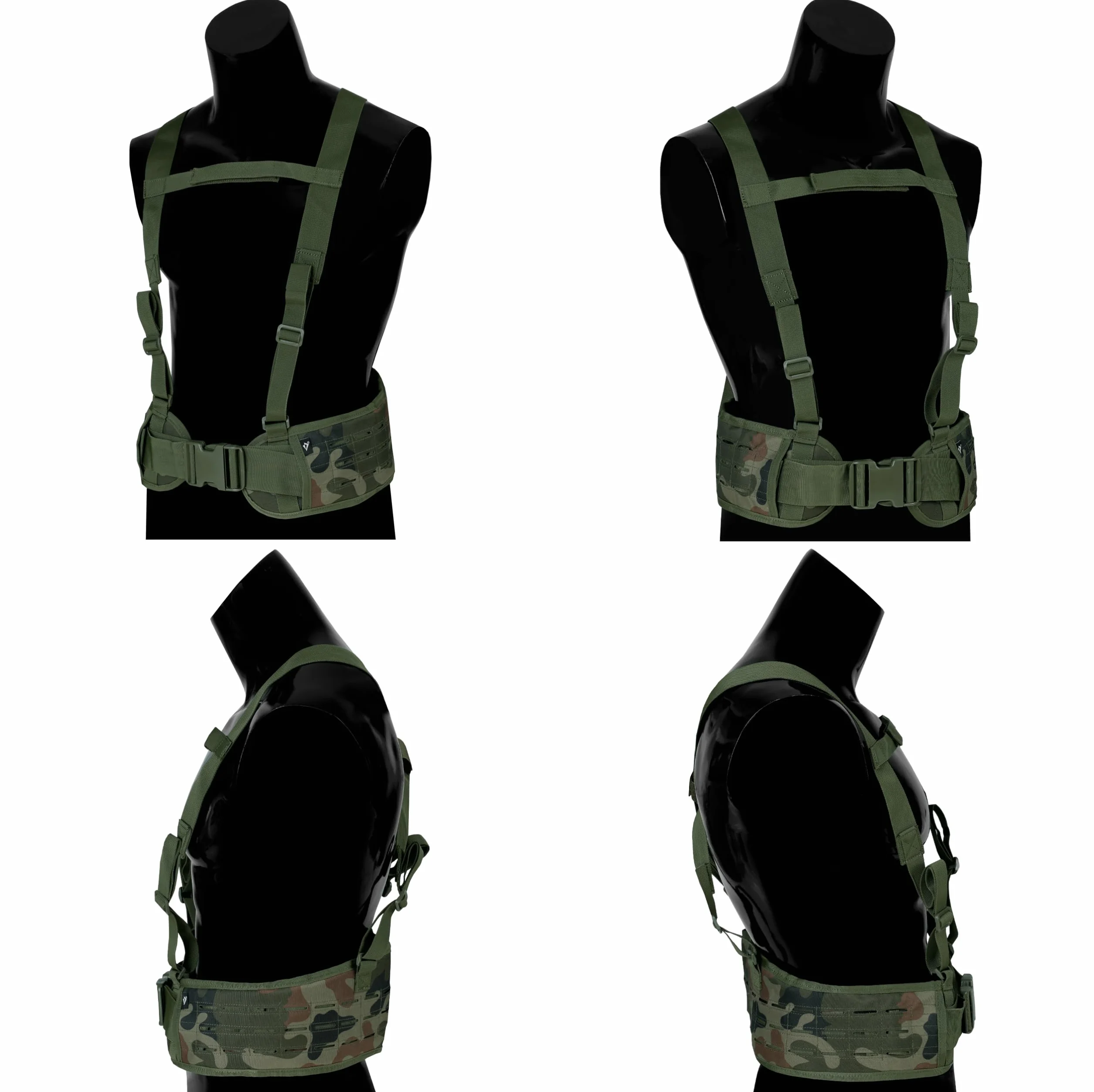 Pas Taktyczny Szelki Pasoszelki Do Ładownic Molle Laser Cut wz.93