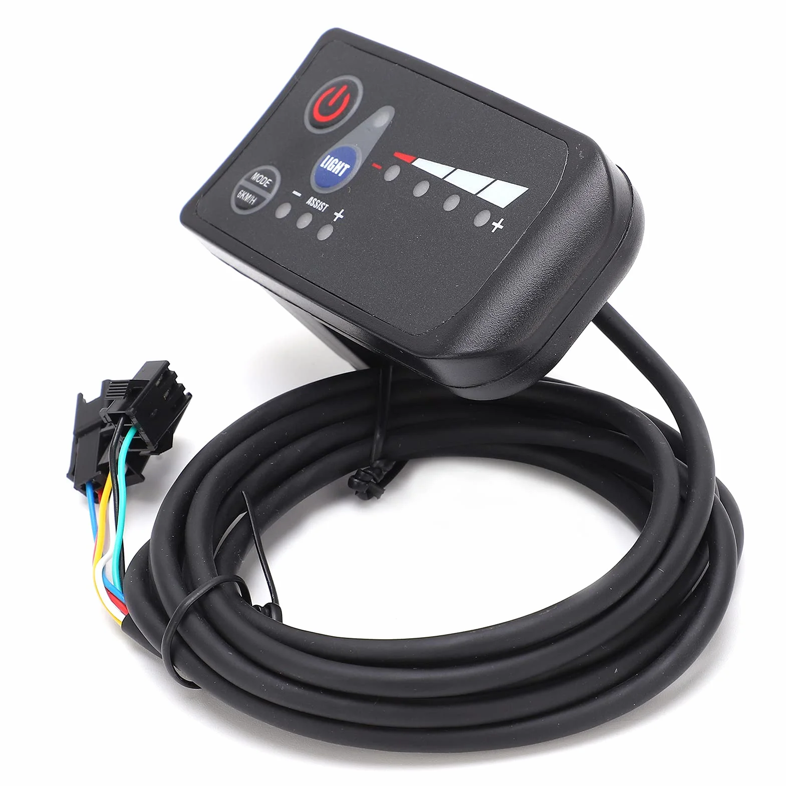 Wyświetlacz LCD roweru elektrycznego 24 V czarny panel sterowania zasilaniem LED 810 instrument odpowiedni do silnika roweru elektrycznego