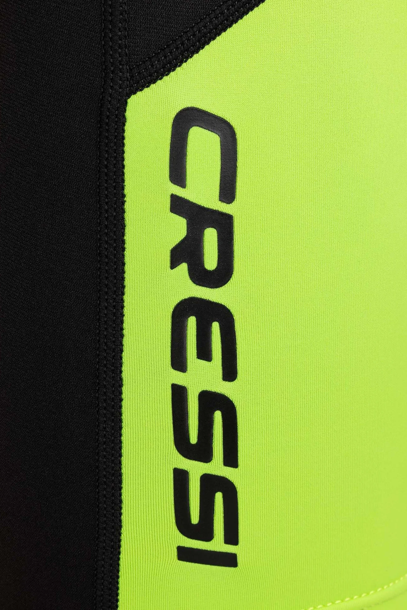 Cressi Unisex-Youth Little Shark Shorty Wetsuit Pianka Z Neoprenu Dla Dzieci,Czarny/Limonka,9/10 Lat,Xdg003306