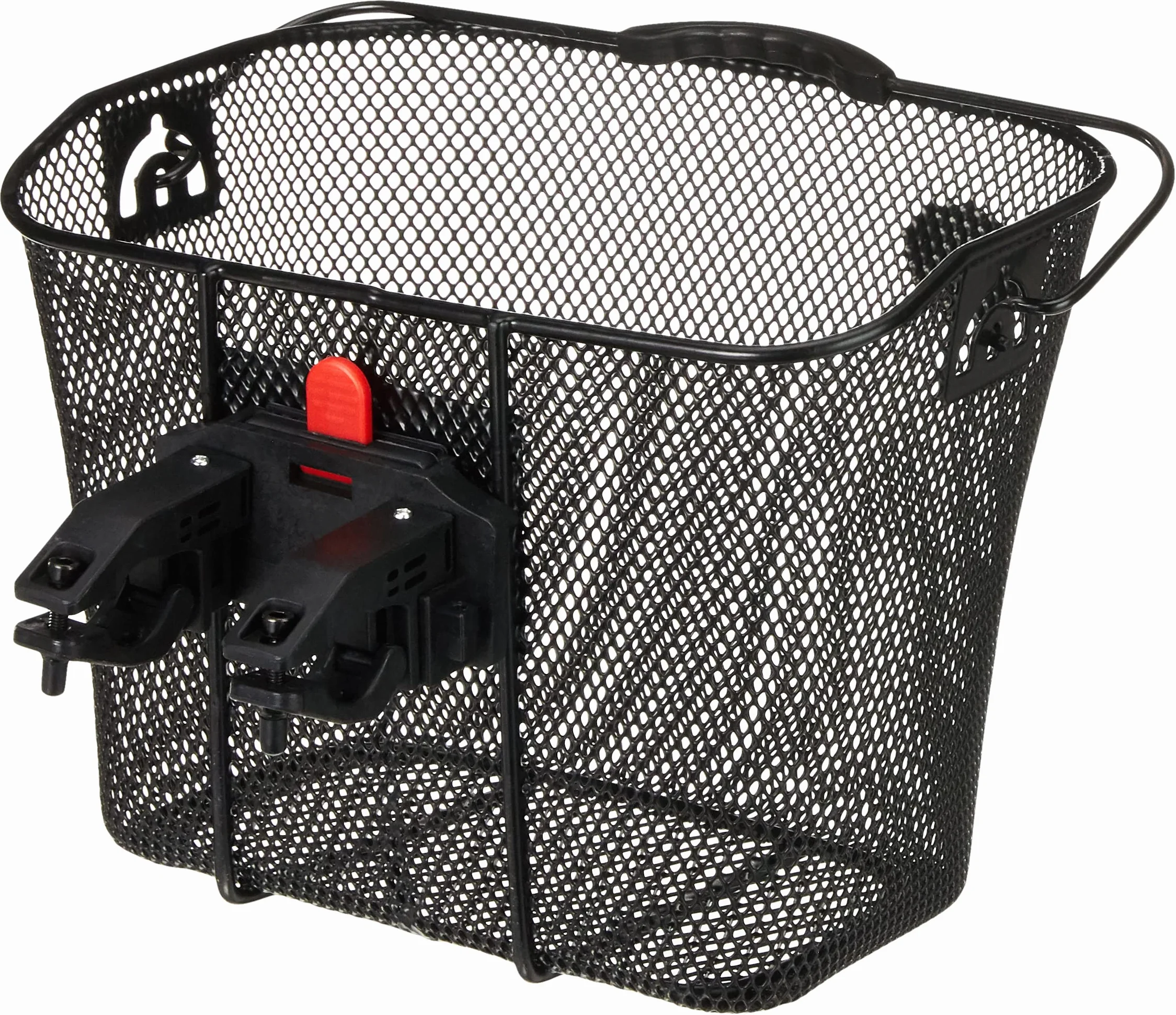 Fischer kosz na kierownicę z szybkim mocowaniem, zaprojektowany specjalnie do rowerów elektrycznych, nośność 5 kg, pasuje do wszystkich powszechnie stosowanych wyświetlaczy o szerokości 9 cm, m. in