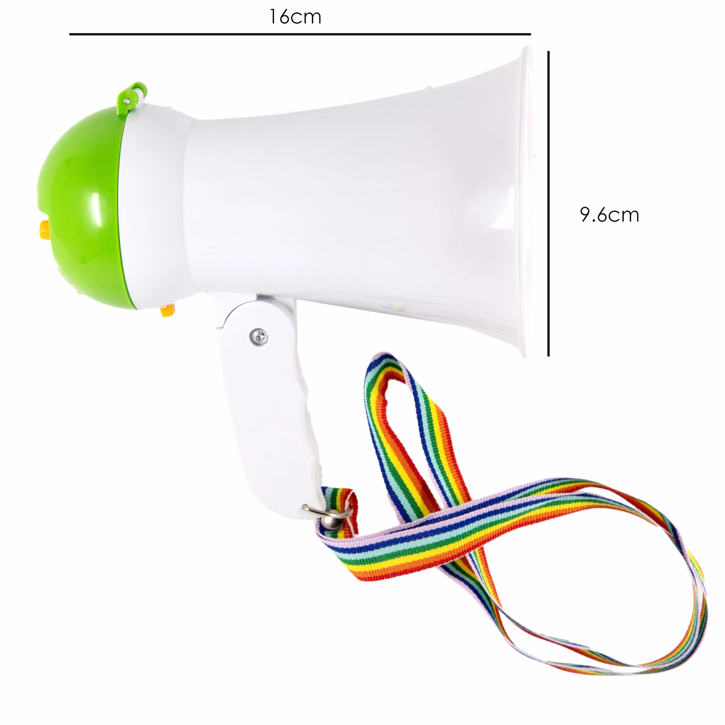 TRIXES Głośnik megafonowy 10 W Bullhorn