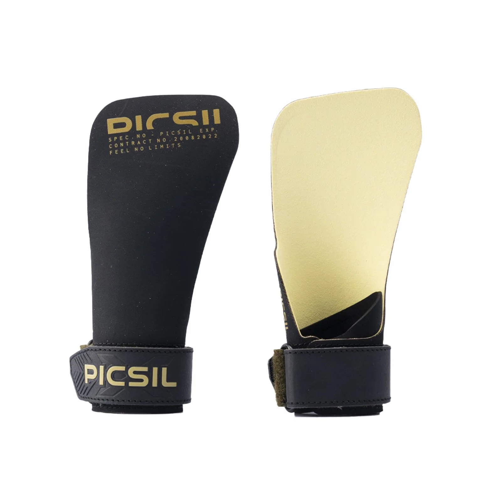 PicSil Phoenix Skórki Aramidowe Bez Otworów, Nie Wymagają Magnesu, Całkowita Ochrona Dłoni, Fingerless Grips do Cross Treningu, Siłowni, Boxu, Podnoszenia Ciężarów, Unisex
