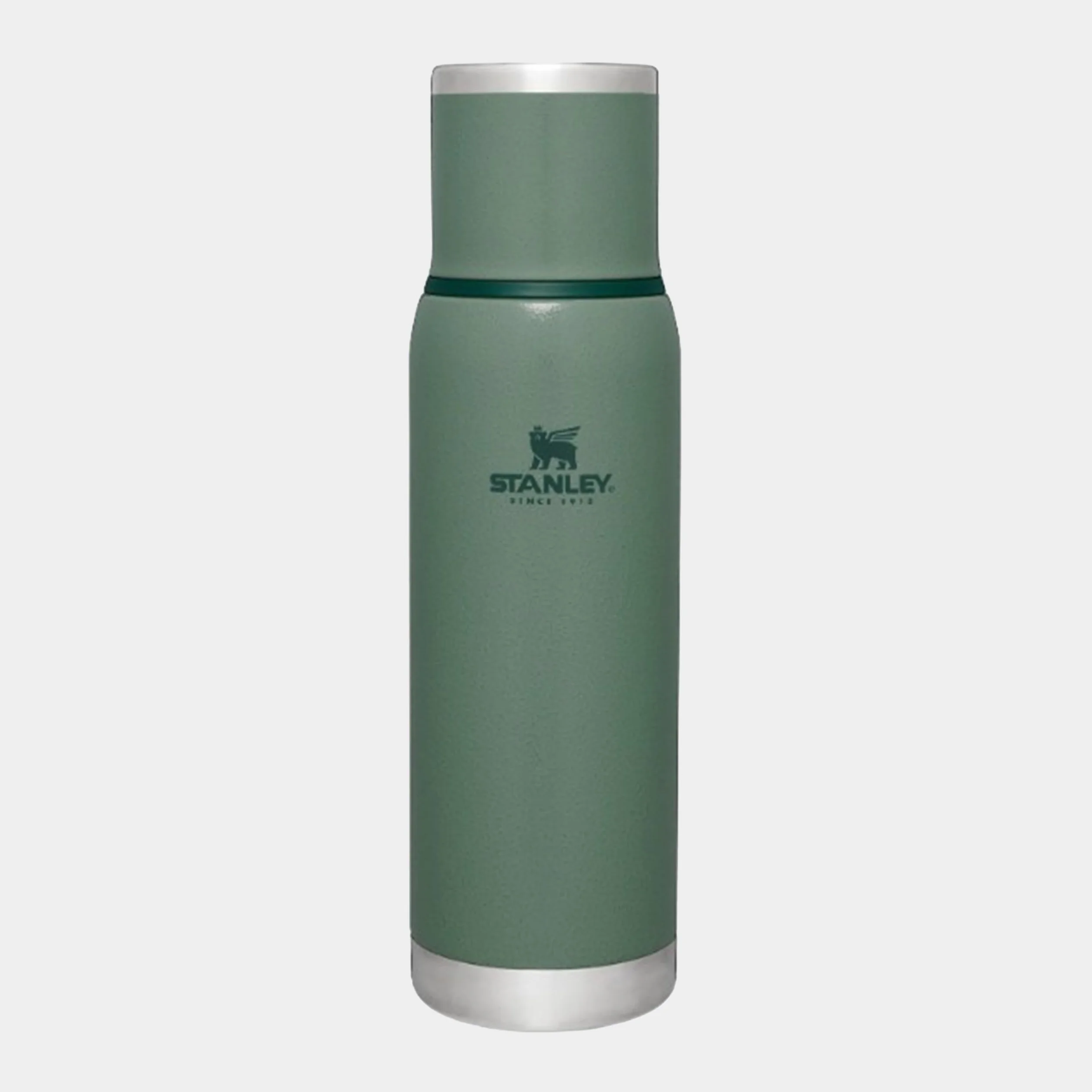Stanley 1913 Adventure To-Go Bottle - 25 godzin gorąca - 27 godzin zimna - szczelna - izolowana pokrywka - Bez BPA - korek wlewu z kontrolą przepływu - Bez BPA - Do Mycia w Zmywarce