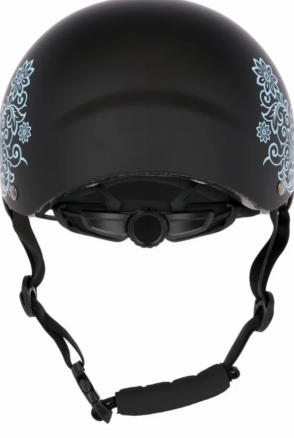 Covalliero Kask jeździecki Beauty 2.0, 4-punktowe mocowanie, czarny, 52-54 cm