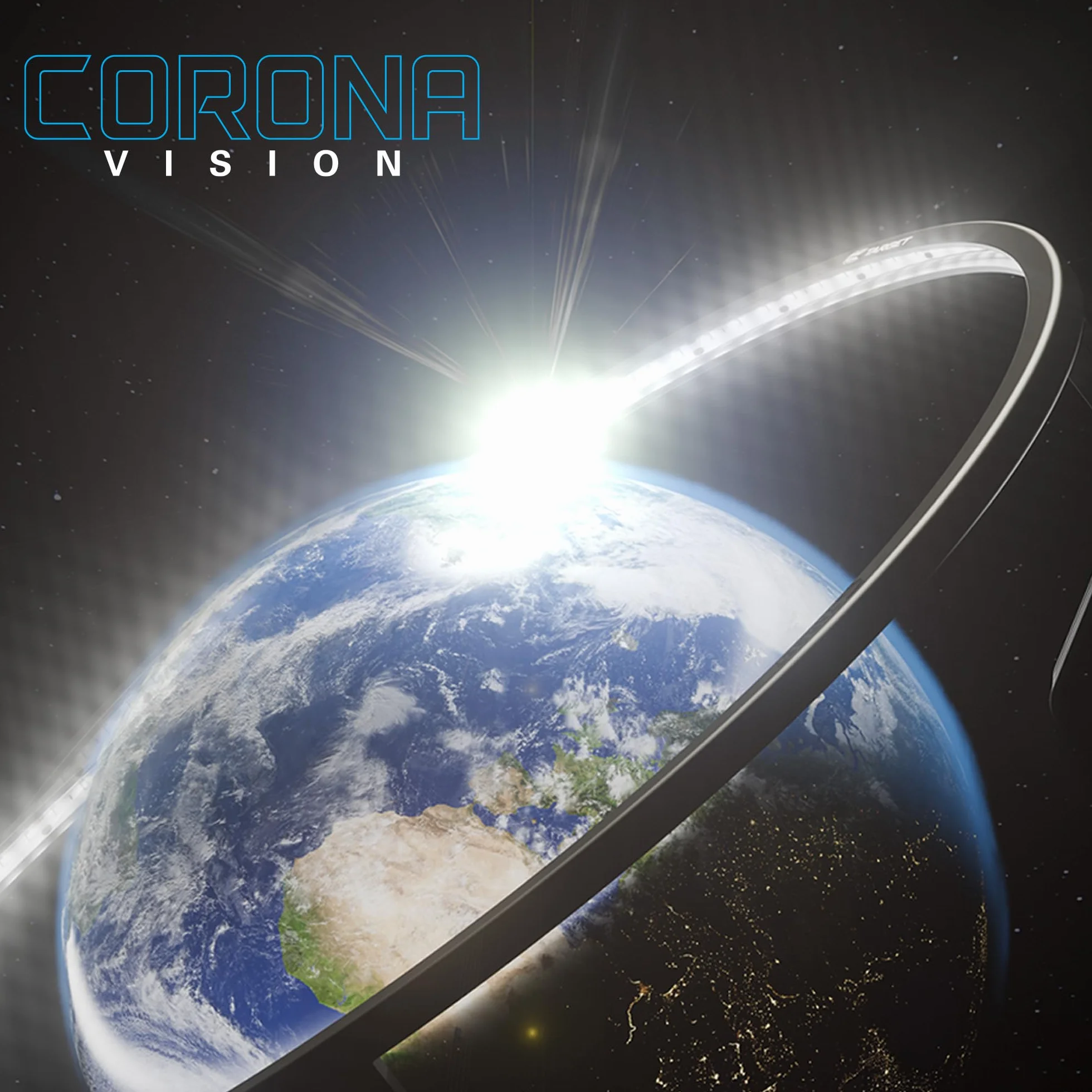 Target Darts Corona Vision System Oświetlenia Tablicy do Darta z Białym Światłem Led, Czarny, z Białym Światłem Led