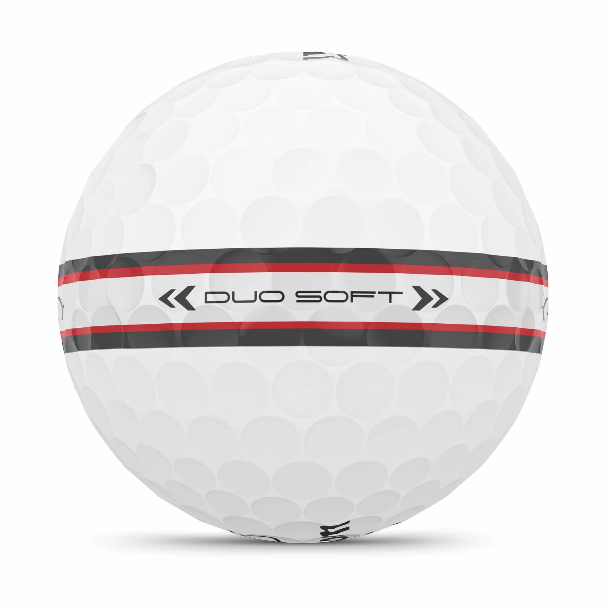 Wilson Piłki golfowe Duo Soft, biało-czerwone