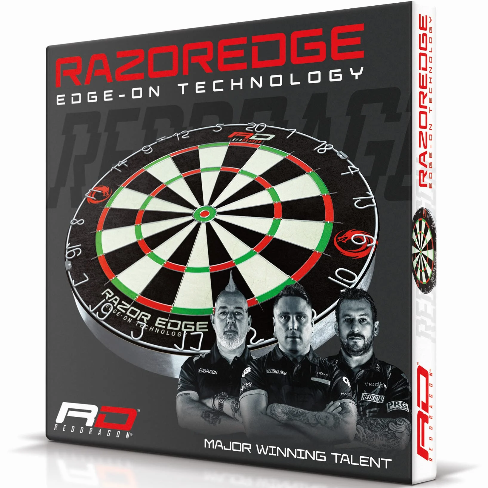 RED DRAGON RazorEdge Tournament Approved Professional Standard Premium Bristle Dartboard
