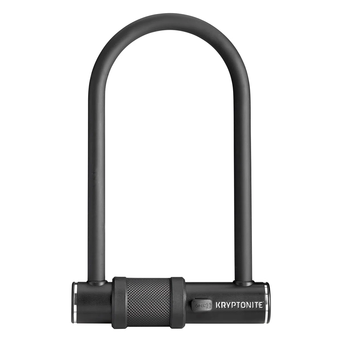 Kryptonite 005292 Combo U zamek rowerowy, czarny, 4" x 8"