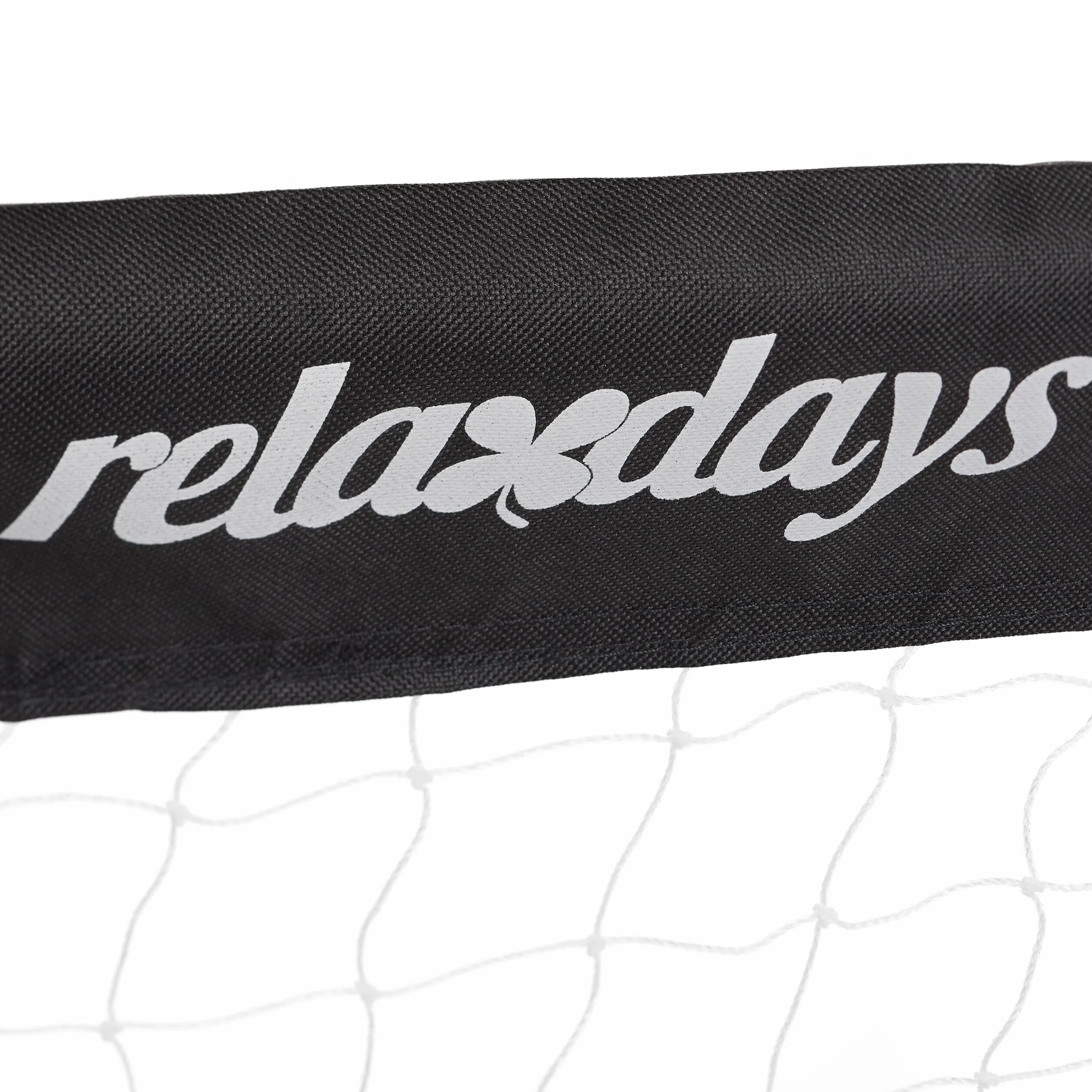 Relaxdays Soccertor Bramka do Piłki Nożnej, Srebrny/Czarny, 110x150x75 cm
