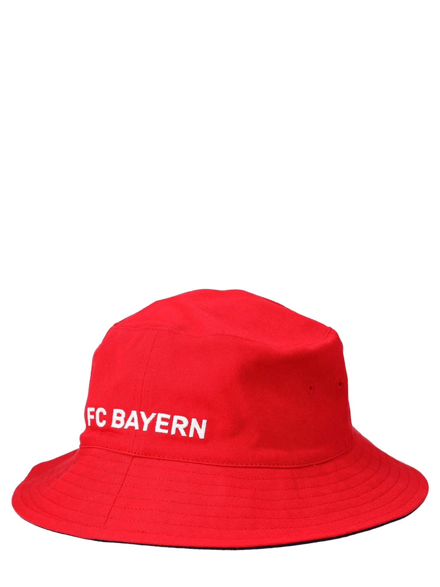 FC Bayern München Kapelusz rybacki dwustronny czerwony granatowy M