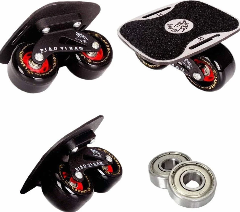 Drift Skates Split Skateboard Przenośna płyta rolek drift High Rebound Skate Outdoor Sliding Nastolatki Dorośli Prezent urodzinowy