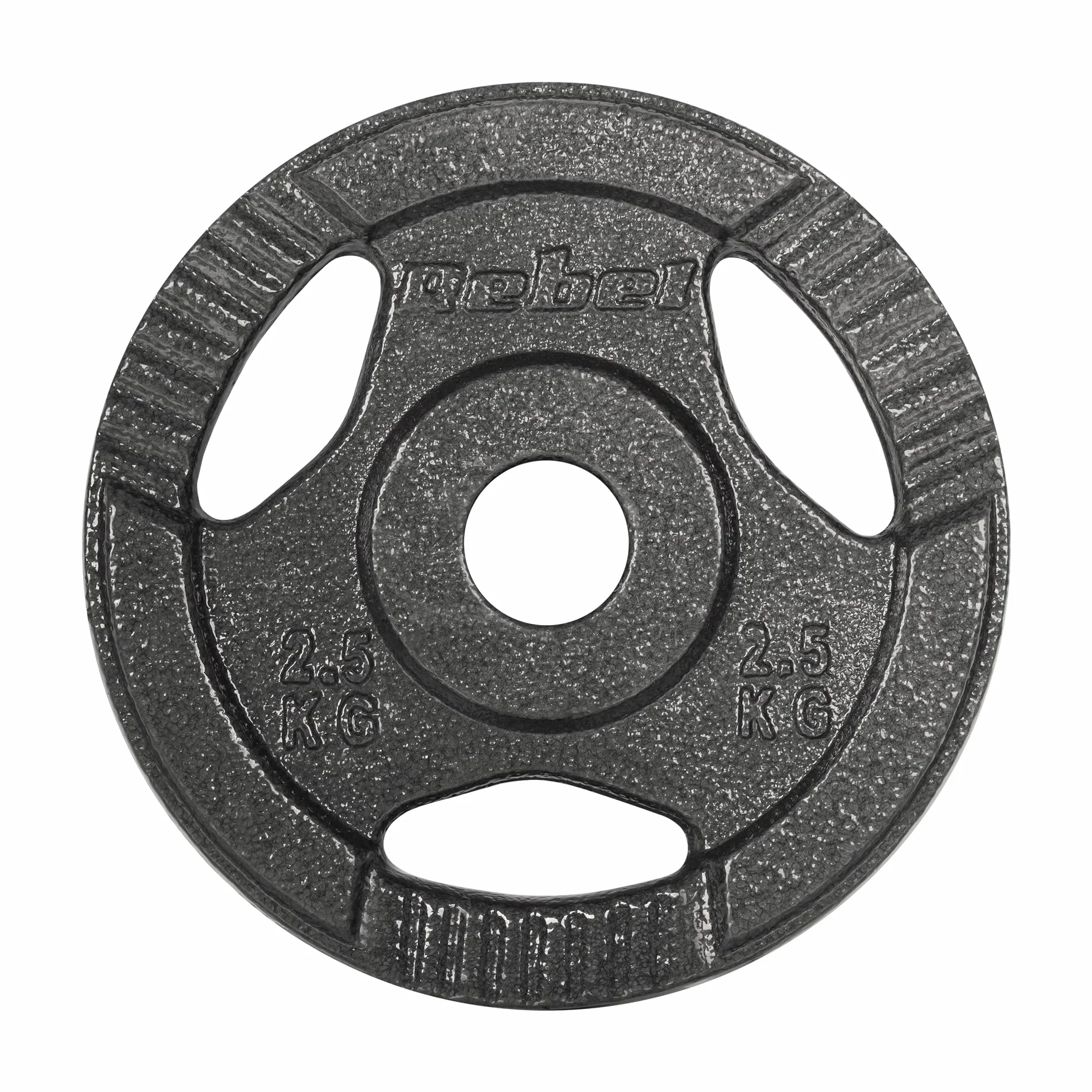 Rebel Zestaw Obciążeń Żeliwnych 4x2.5kg Otwór 31mm Talerz z Uchwytami RBA-2133