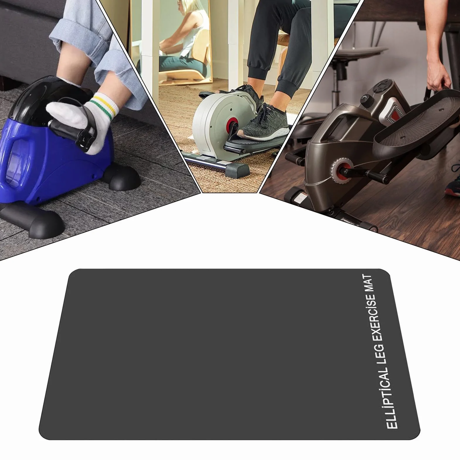 Mata treningowa, wytrzymała mata ochronna na podłogę, antypoślizgowa gumowa mata gimnastyczna, antypoślizgowa mata wielofunkcyjna na sprzęt treningowy do studia fitness