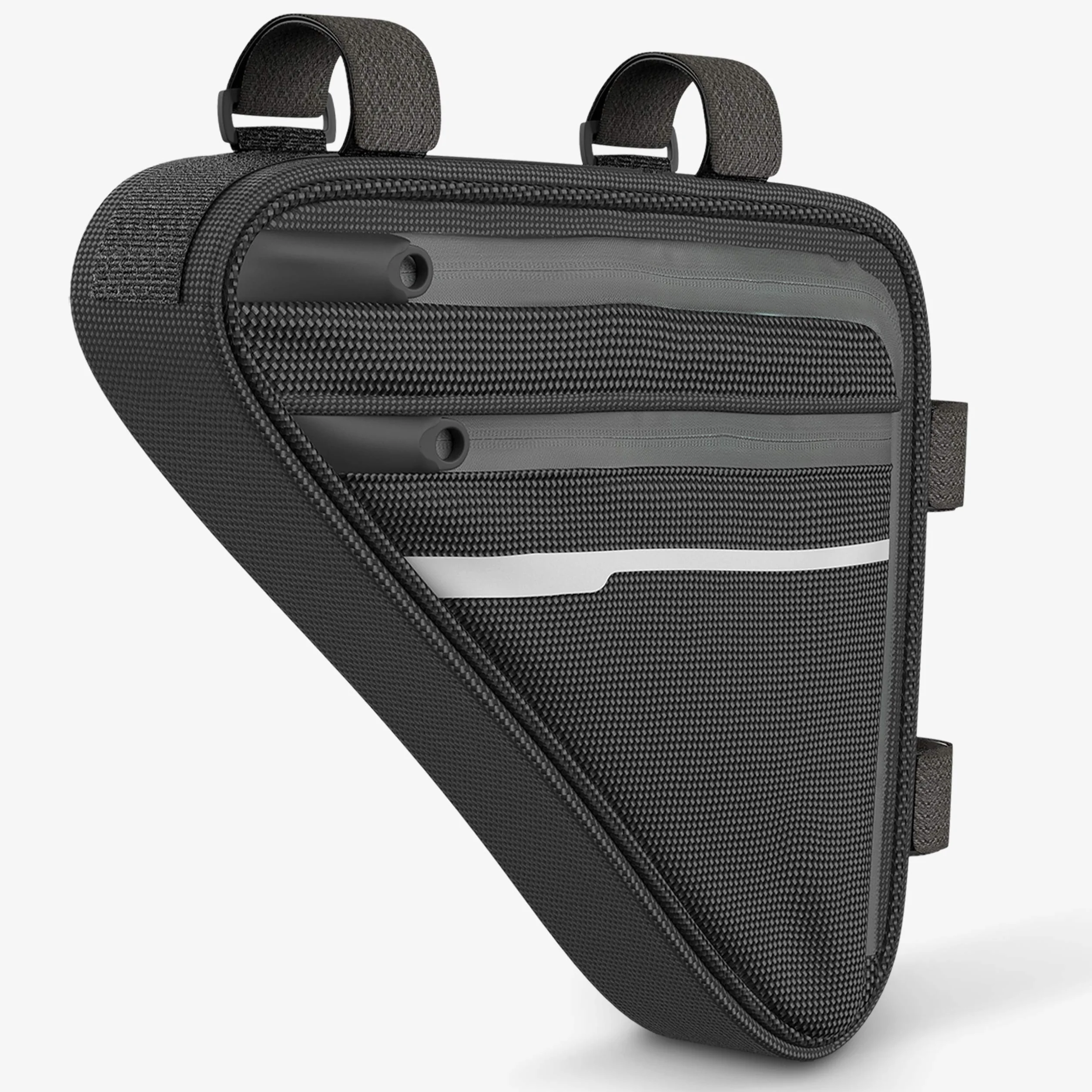 Velmia Fahrrad Dreiecktasche Wasserdicht - Fahrrad Rahmentasche, Triangeltasche ideal für Fahrradschloss, Werkzeug, Regenjacke - Fahrradtasche Rahmen