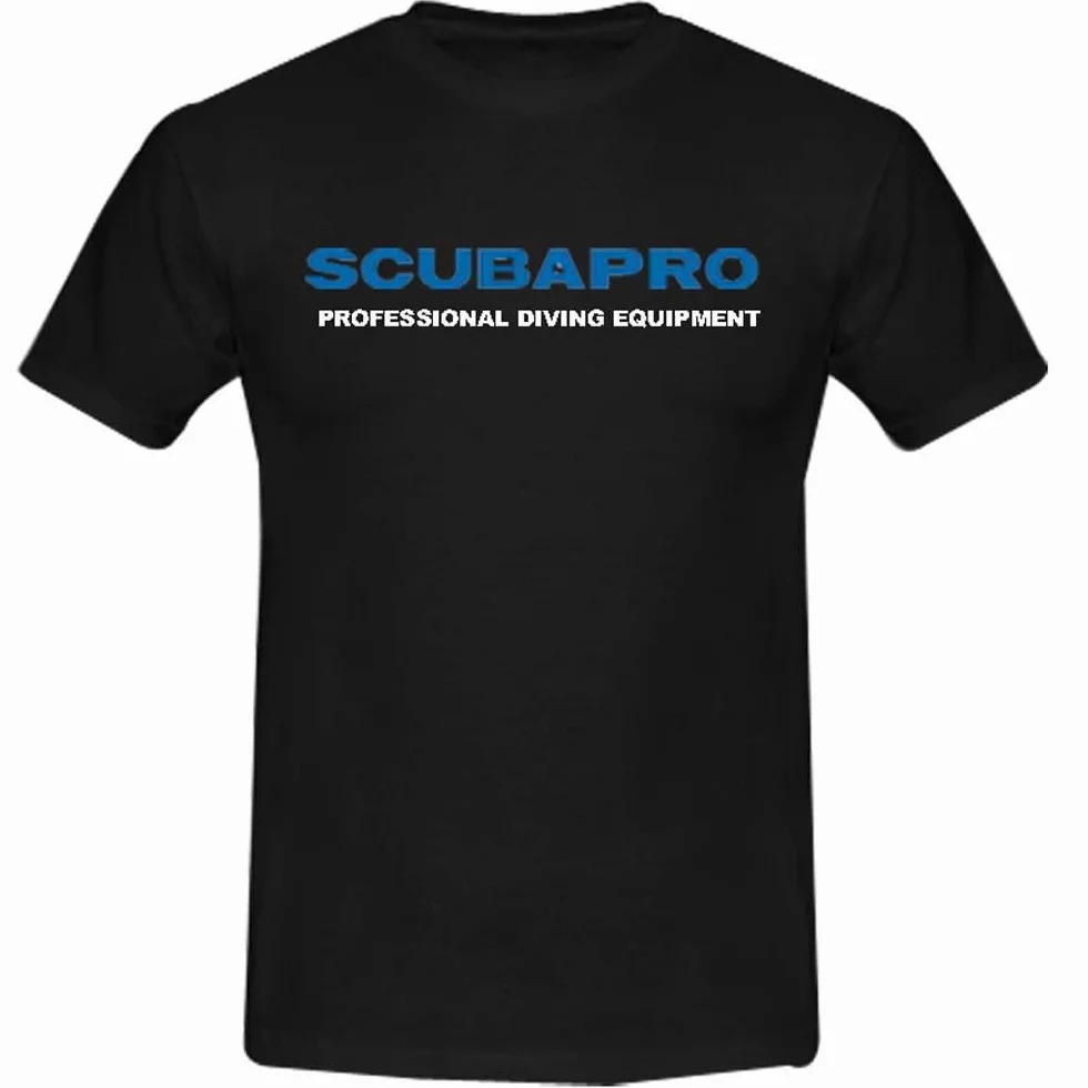 Scubapro T-Shirt SCP-Logo Black L Diving Regulators