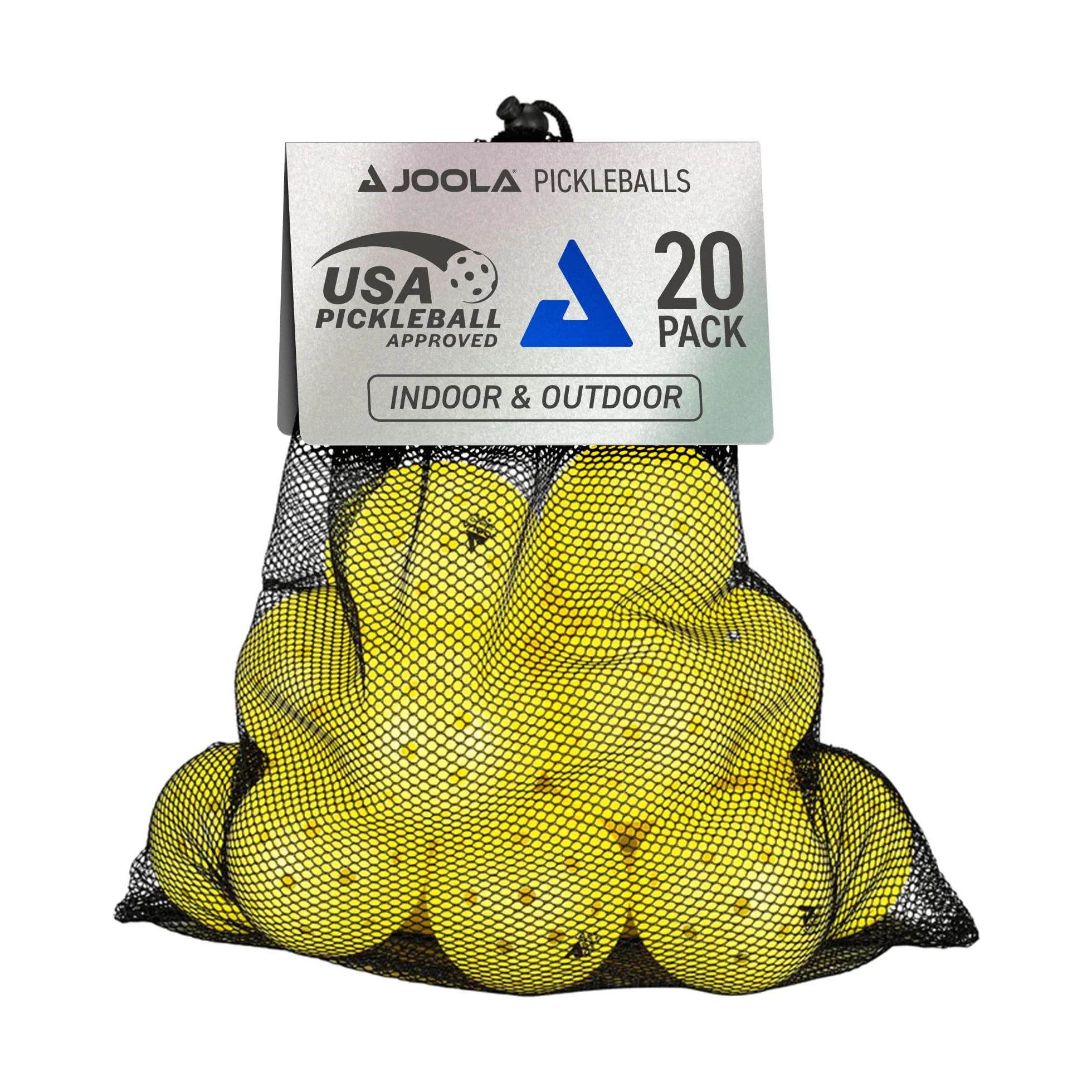 JOOLA Piłka Pickleball Primo 3 gwiazdki, 26 g, średnica 74 mm, certyfikat USAPA