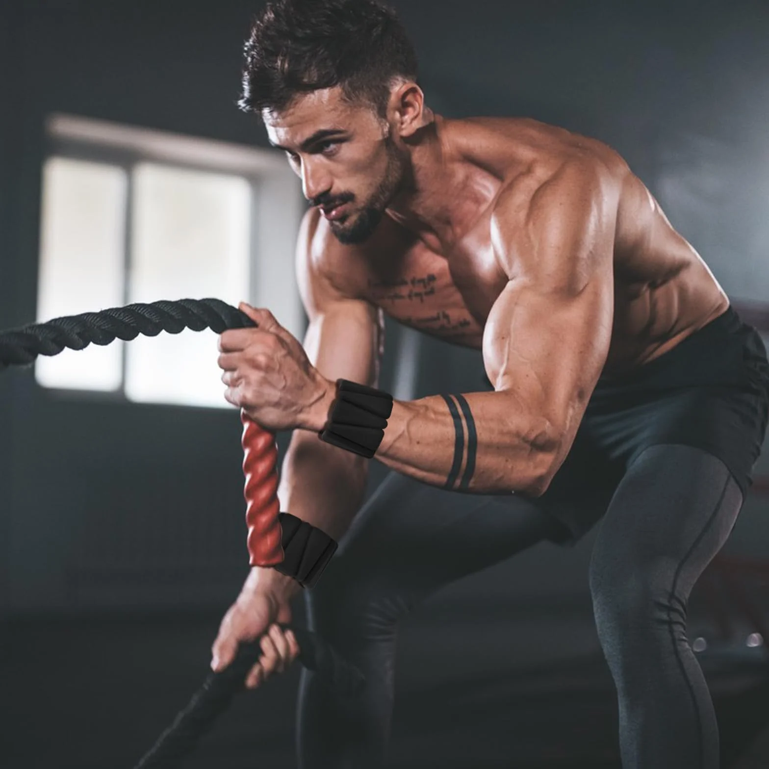 2 ciężarki na nadgarstki, dla kobiet, mężczyzn, dzieci, 0,45 kg, regulowane, obciążniki na stopę, dłoń, silikonowe, fitness, nogi, ramiona, kostki, zestaw do jogi, biegania, chodzenia