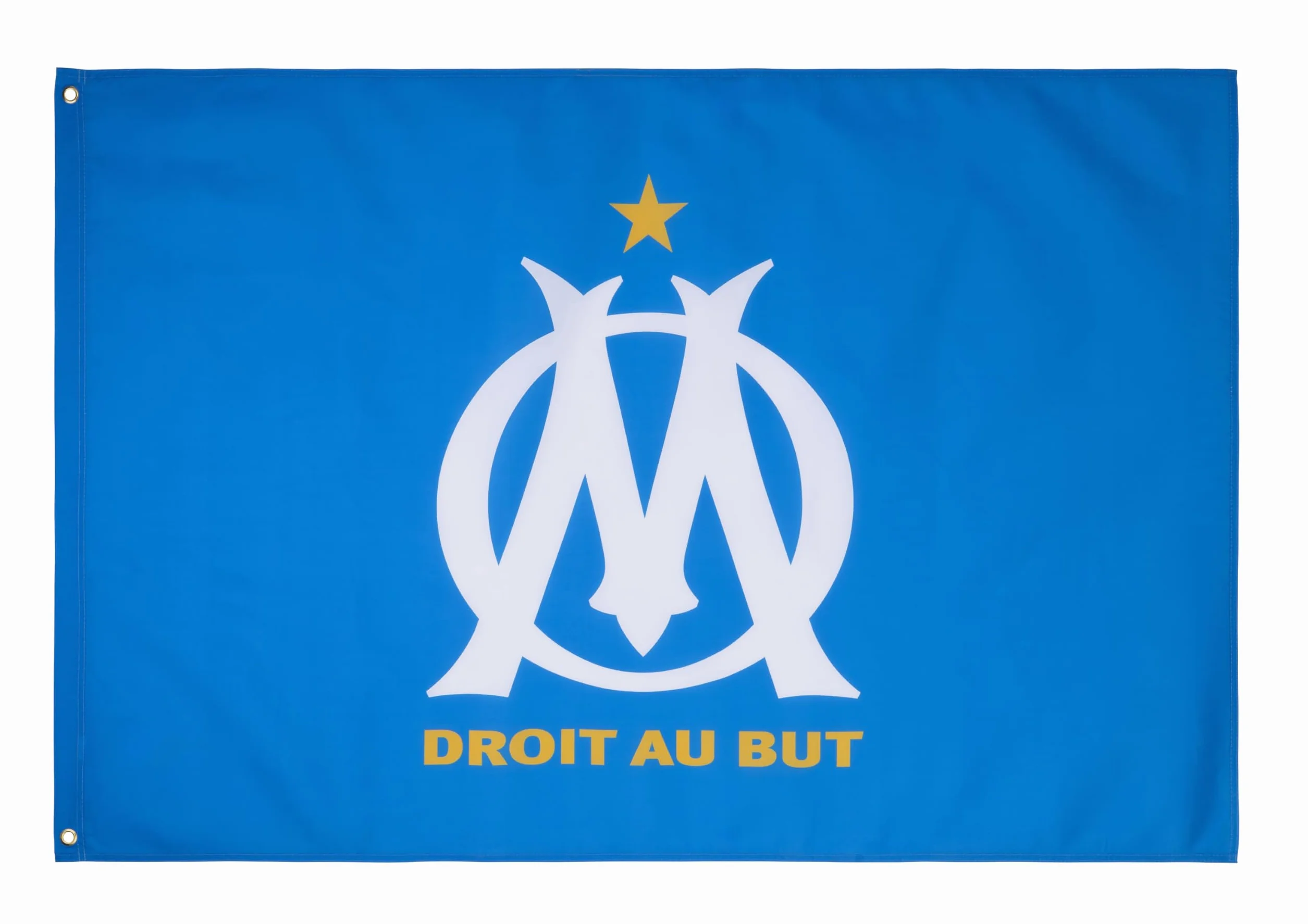 OLYMPIQUE DE MARSEILLE Flaga Om - Oficjalna kolekcja Rozmiar 150 x 100 cm