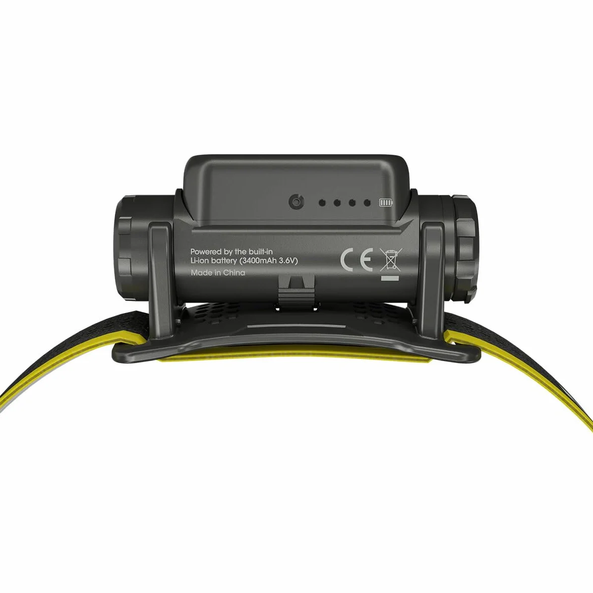 Nitecore Latarka czołowa NU43, lekka, ładowana przez USB C, 1400 lumenów, zasięg świecenia 130 m, czerwone światło do widzenia w nocy