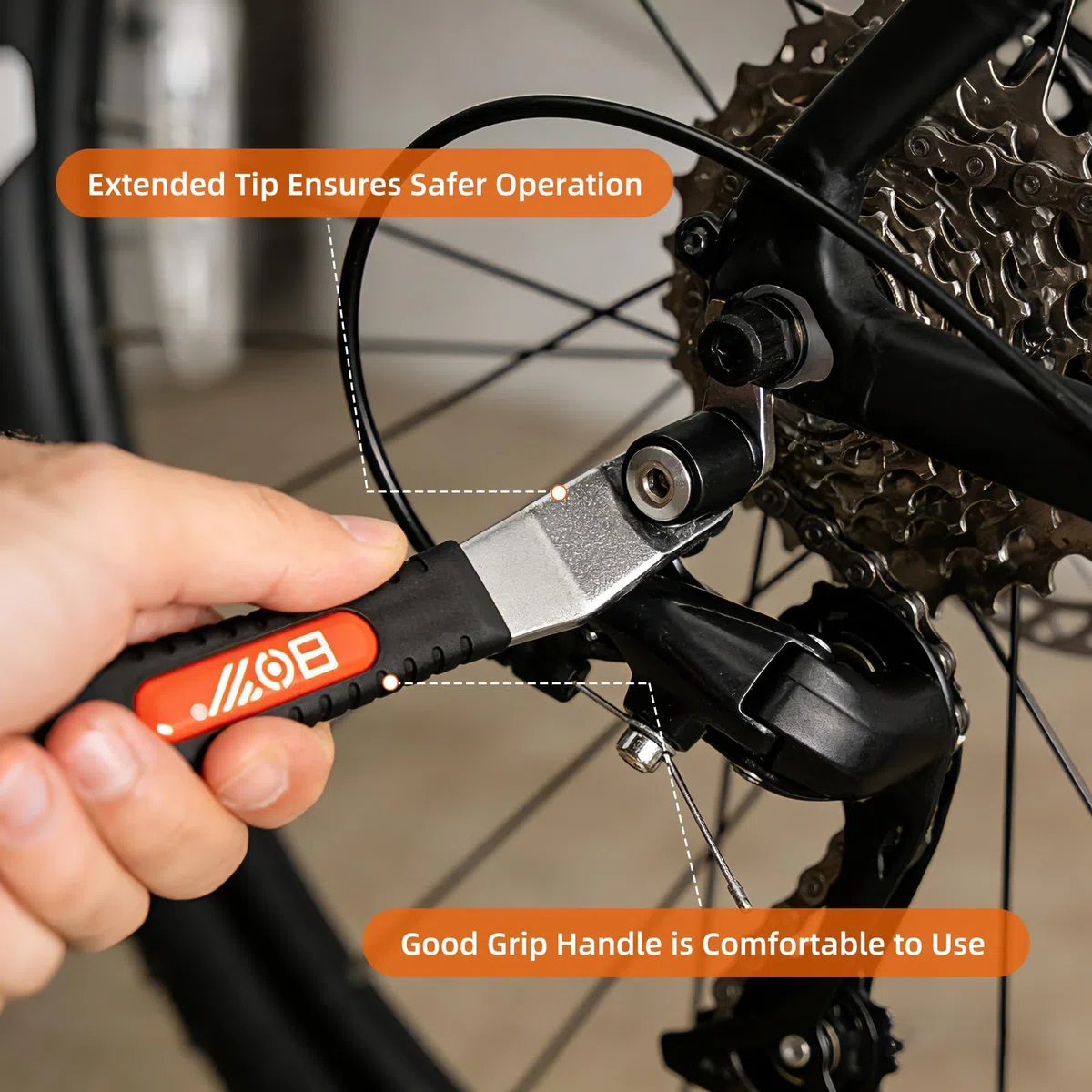 Narzędzie do hydraulicznego tłoka do hamulców tarczowych na rower Outil de réinitialisation du piston pour vélo de route VTT