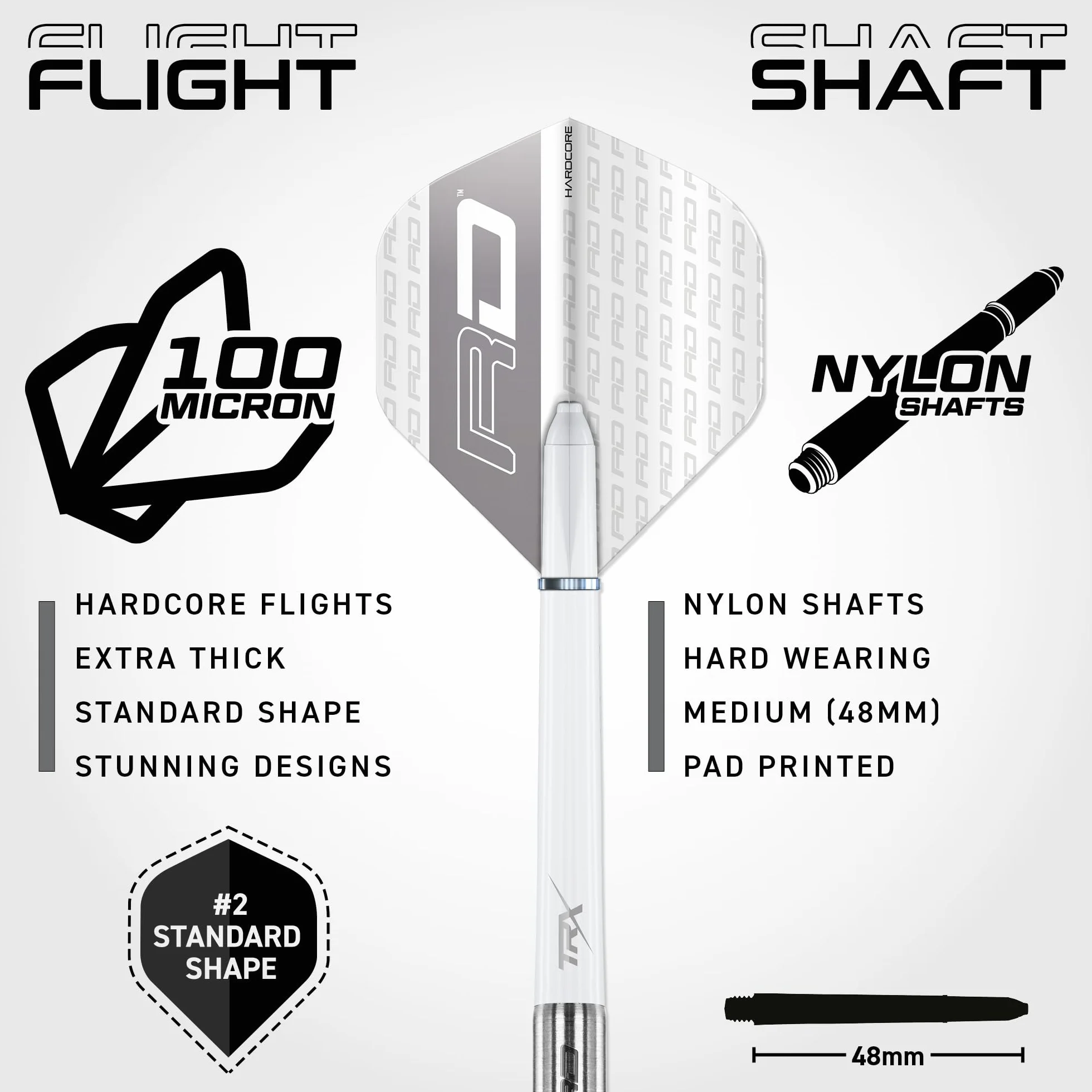 RED DRAGON Javelin Darts-Javelin Original-85% profesjonalny zestaw rzutek wolframowych z lotkami i trzonkami - stalowe końcówki dostępne w rozmiarach 20 g, 21 g, 22 g, 23 g, 24 g, 25 g i 26 g