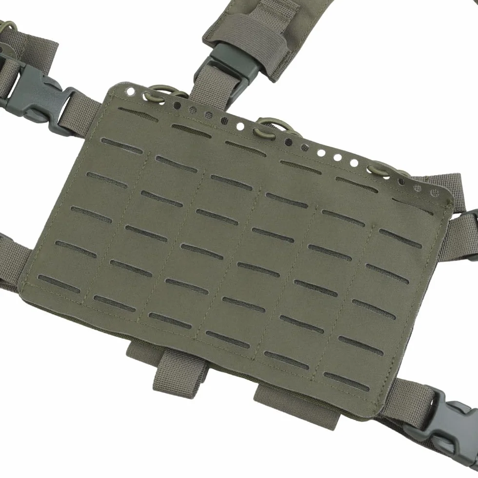 Chest Rig MOLLE Compatible Mag Pouch Radio GP Bag