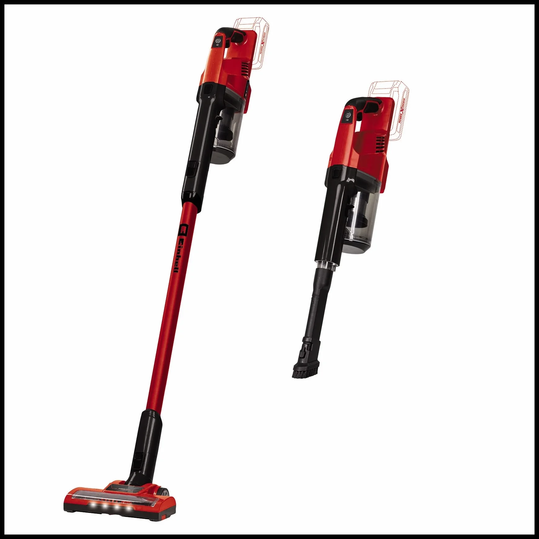 Einhell TE-SV 18 Li-Solo Power X-Change Odkurzacz akumulatorowy 18V Li-Ion 0,6 L