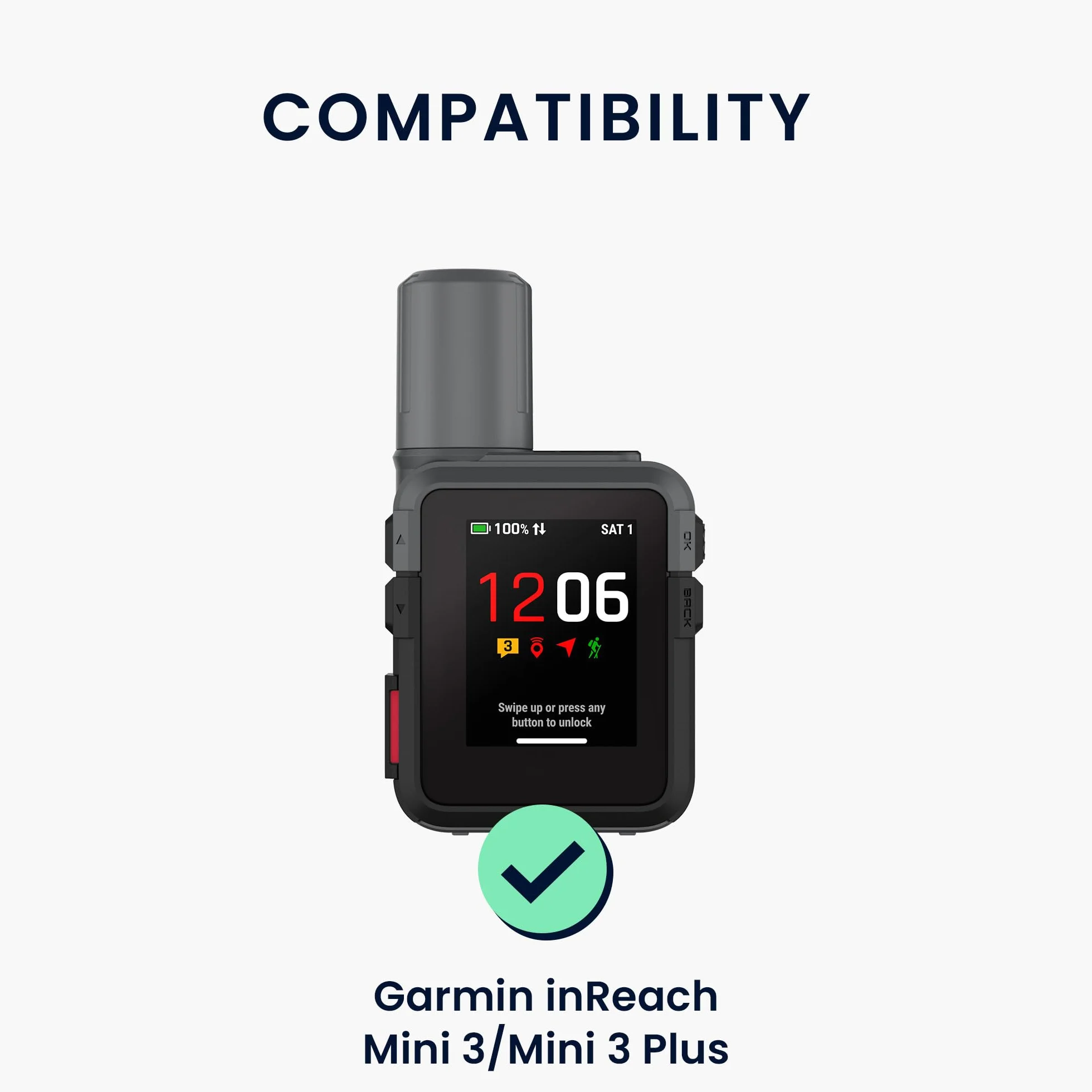 kwmobile Etui ochronne do Garmin inReach Mini 3 / Mini 3 Plus, pomarańczowe