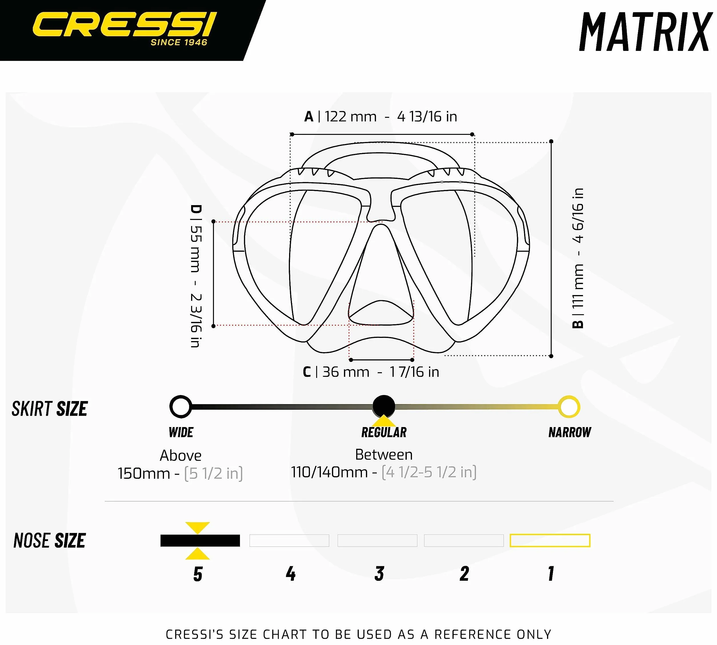 Cressi C/Set Matrix+Gamma