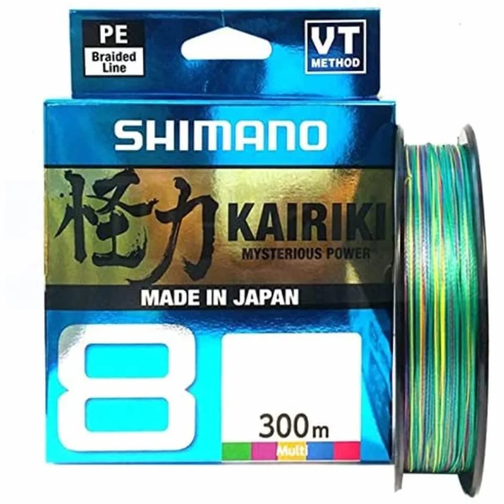 Shimano Kairiki 8, 300 m, wielokolorowy, 59WPLA68R2