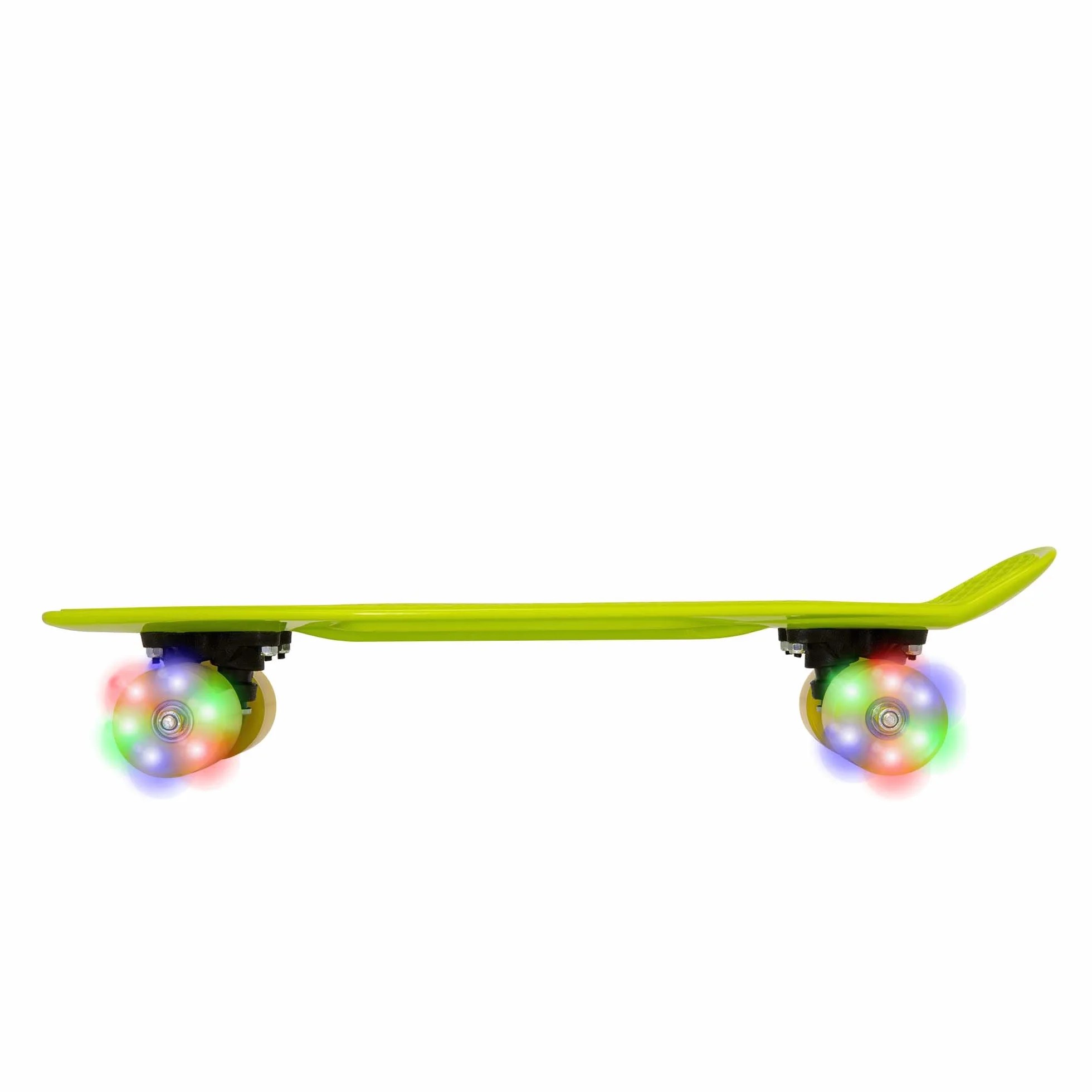 Deskorolka świecąca EVO 22" dla początkujących i profesjonalistów, kompletna mini cruiser