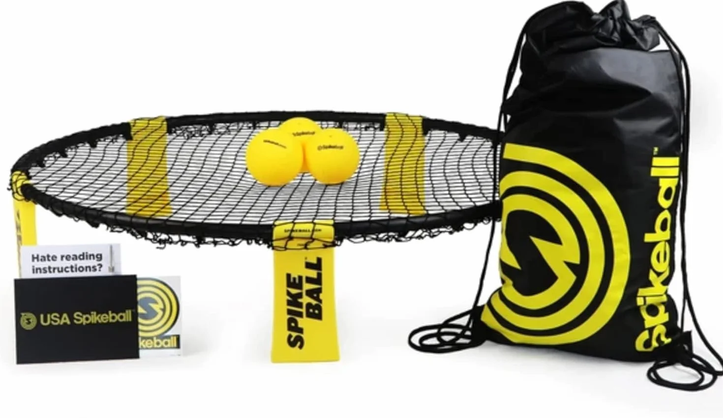 Spikeball Spikeball_20500 S-CM-002 Roundnet, Żółty/Czarny, Jeden Zestaw