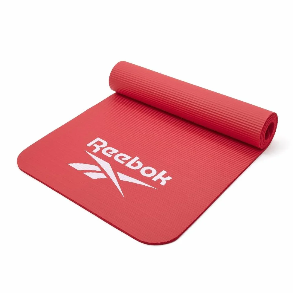 Reebok Mata treningowa 7 mm czerwona