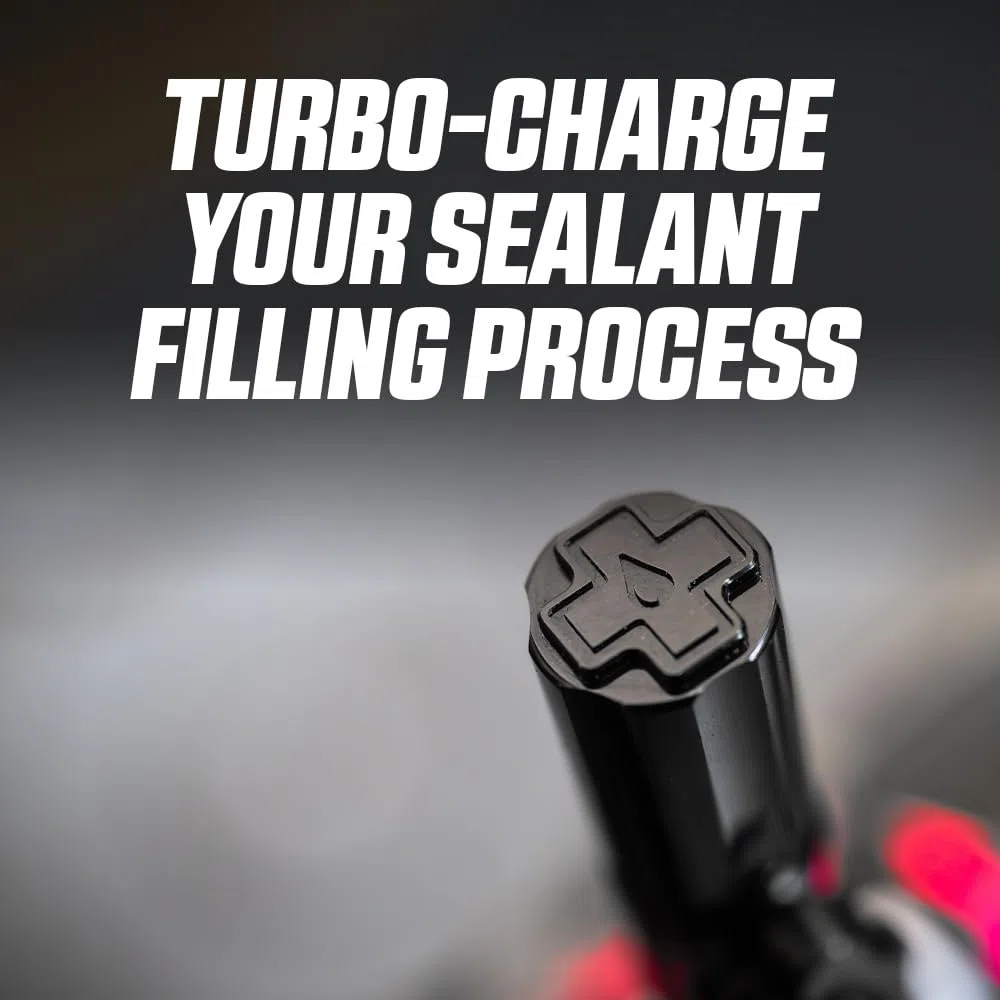 Muc-Off Big Bore Hybrid Zawory Tubeless, Opalizujące, 35 mm - Wentyl Bezdętkowy z Precyzyjną Rewolucyjną Technologią Przepływu Powietrza - Wentyl Rowerowy do Rowerów MTB, Szosowych, Gravelowych